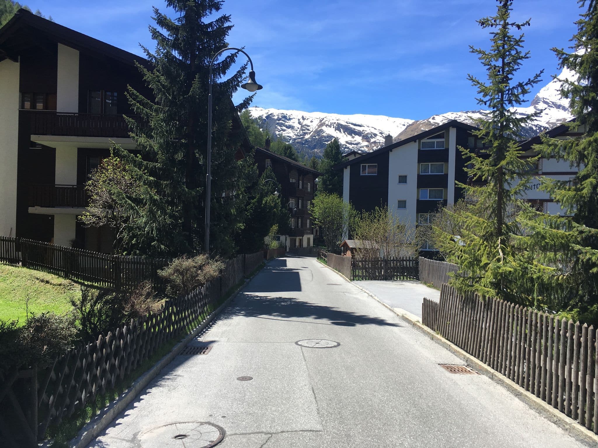 Street view near Basecamp, Zermatt