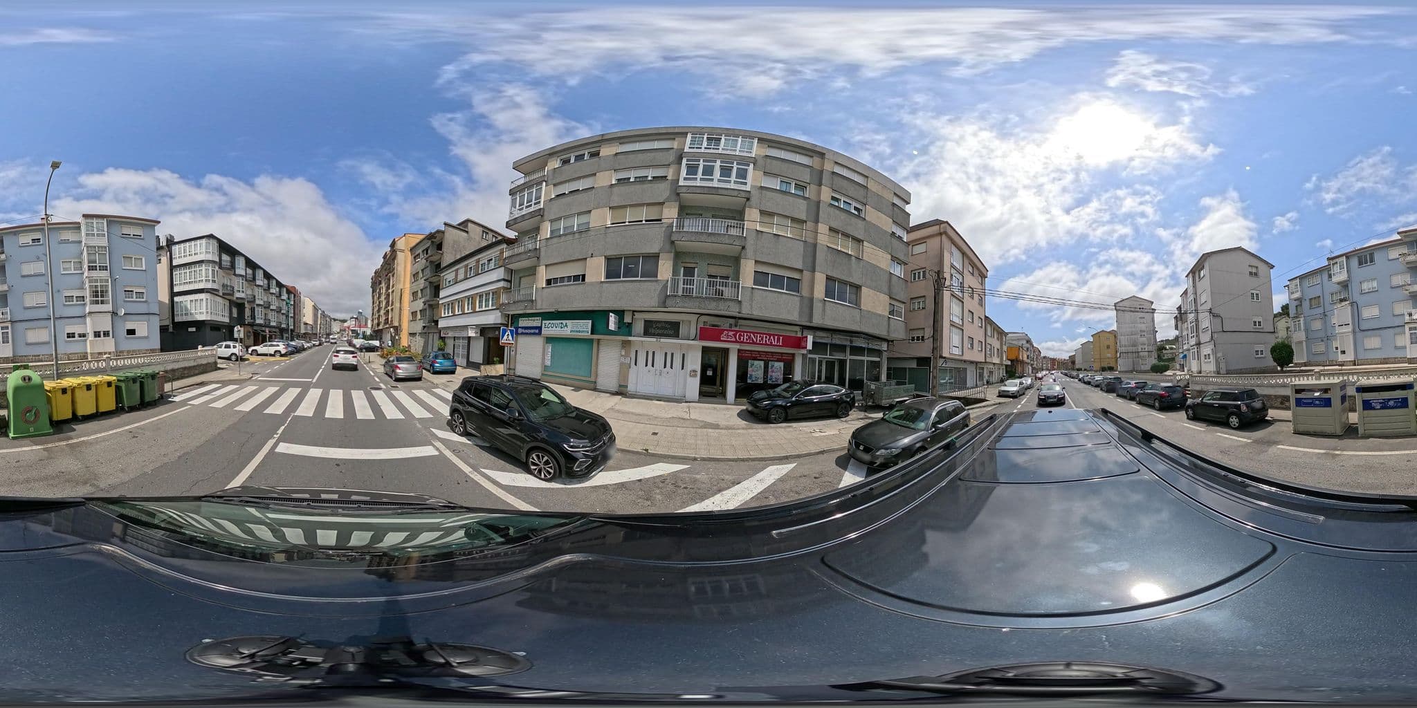 Street view near Hotel Oca Insua Costa da Morte, Galicia, Cee — © seraq (CC BY-SA · Mapillary)