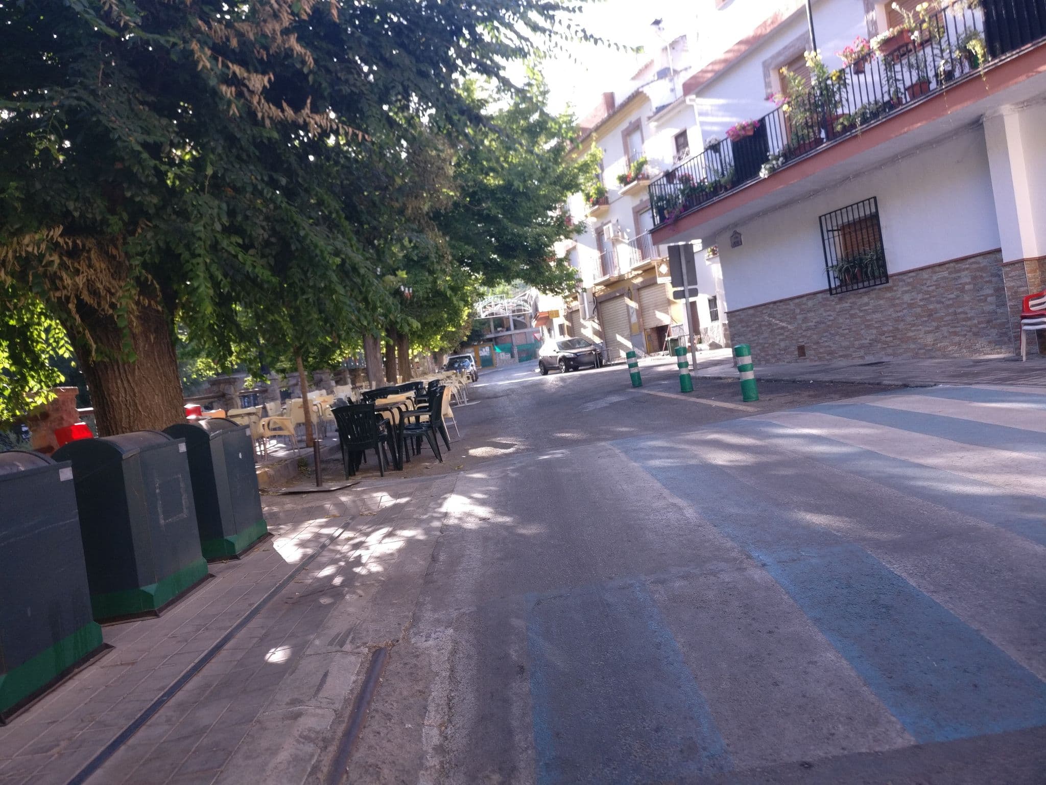 Street view near El Refugio Pinos Genil, Pinos Genil — © map_hard (CC BY-SA · Mapillary)