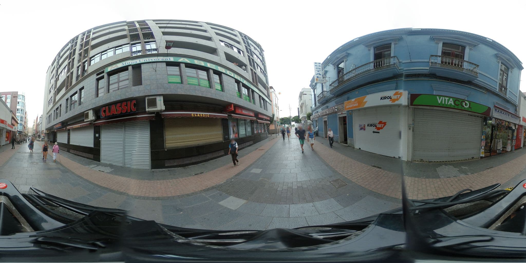 Street view near Hotel Kasa, Centro — © javiersanp (CC BY-SA · Mapillary)