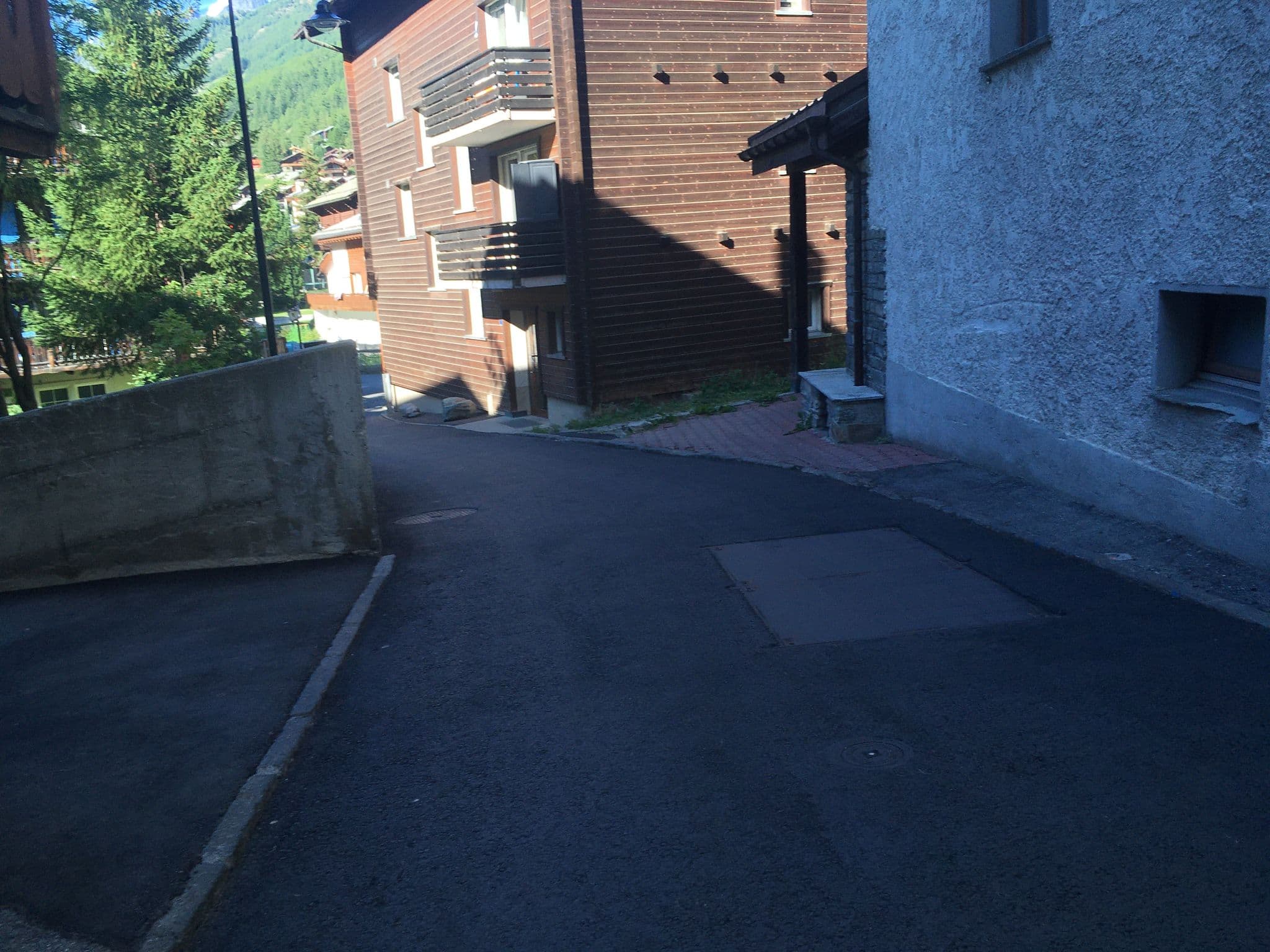 Street view near Chalet Valaisien, Zermatt