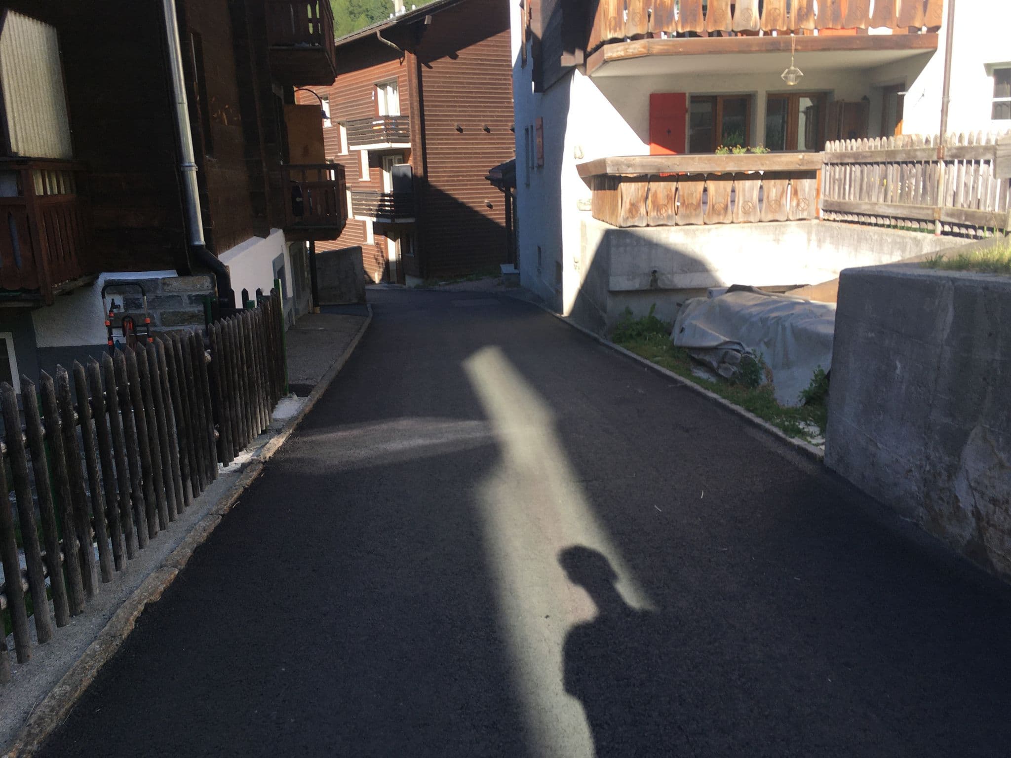 Street view near Olympia, Zermatt