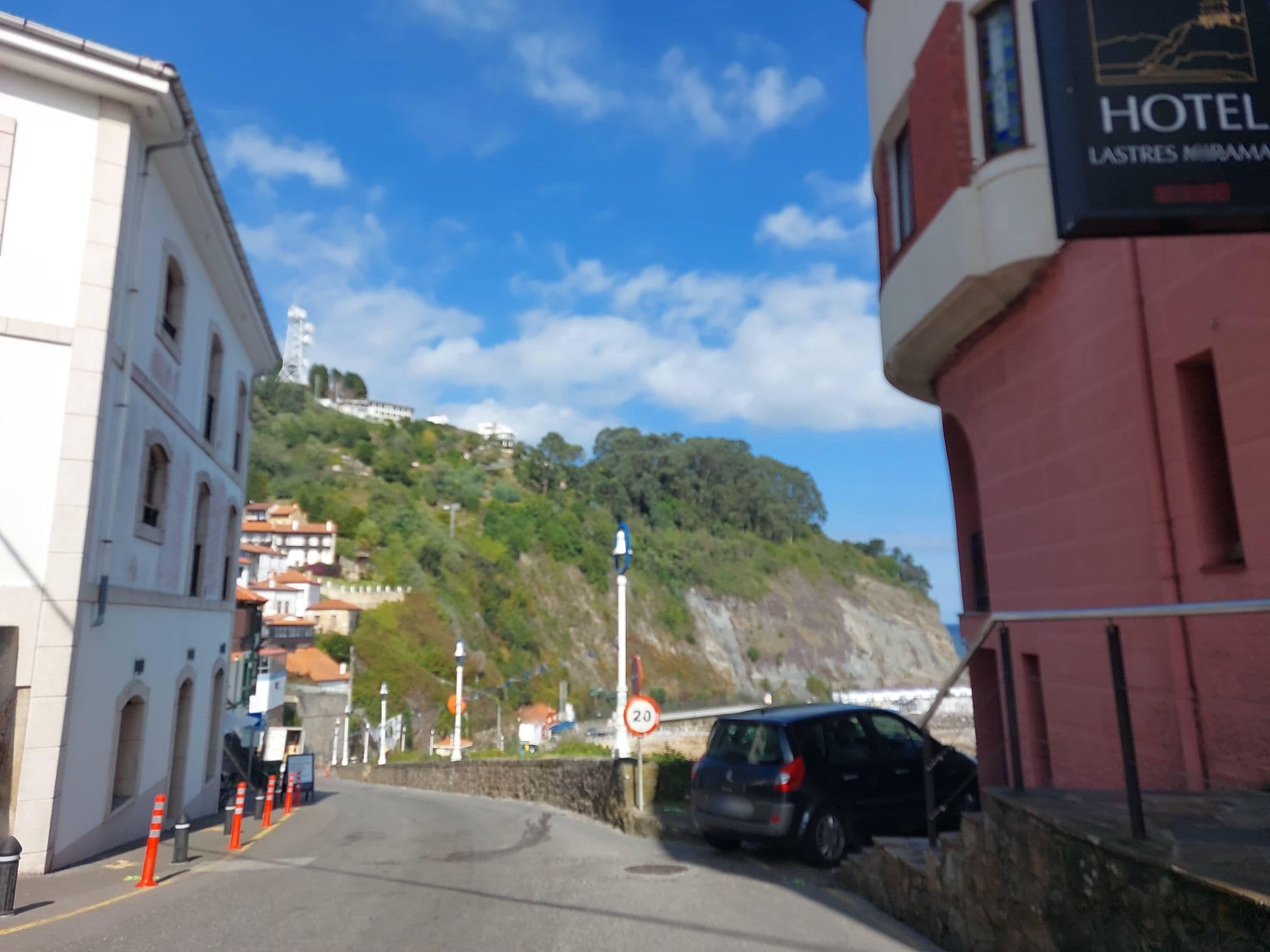 Street view near Hotel Lastres Miramar, Colunga — © 5rmft (CC BY-SA · Mapillary)
