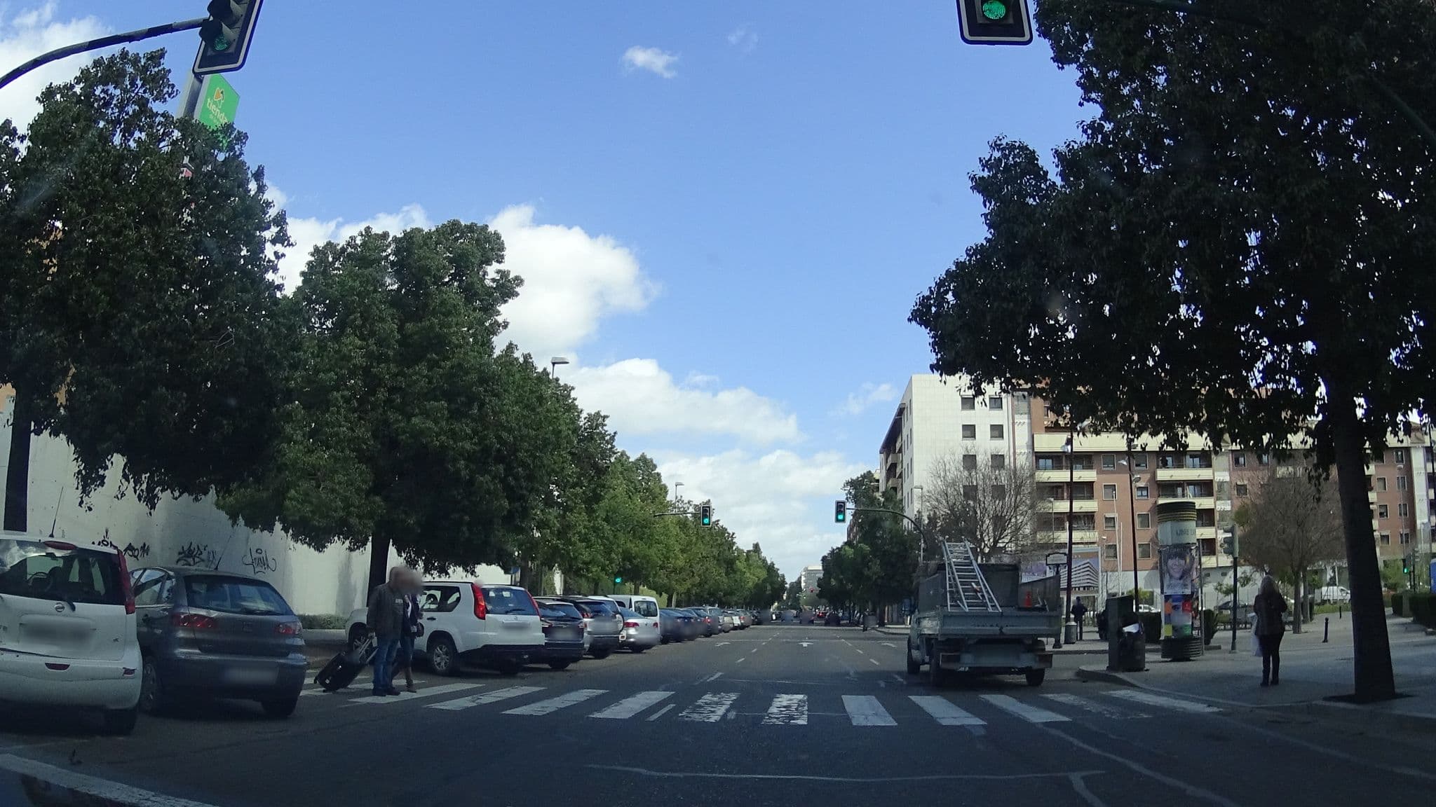 Street view near Hotel Mezquita Center, Córdoba