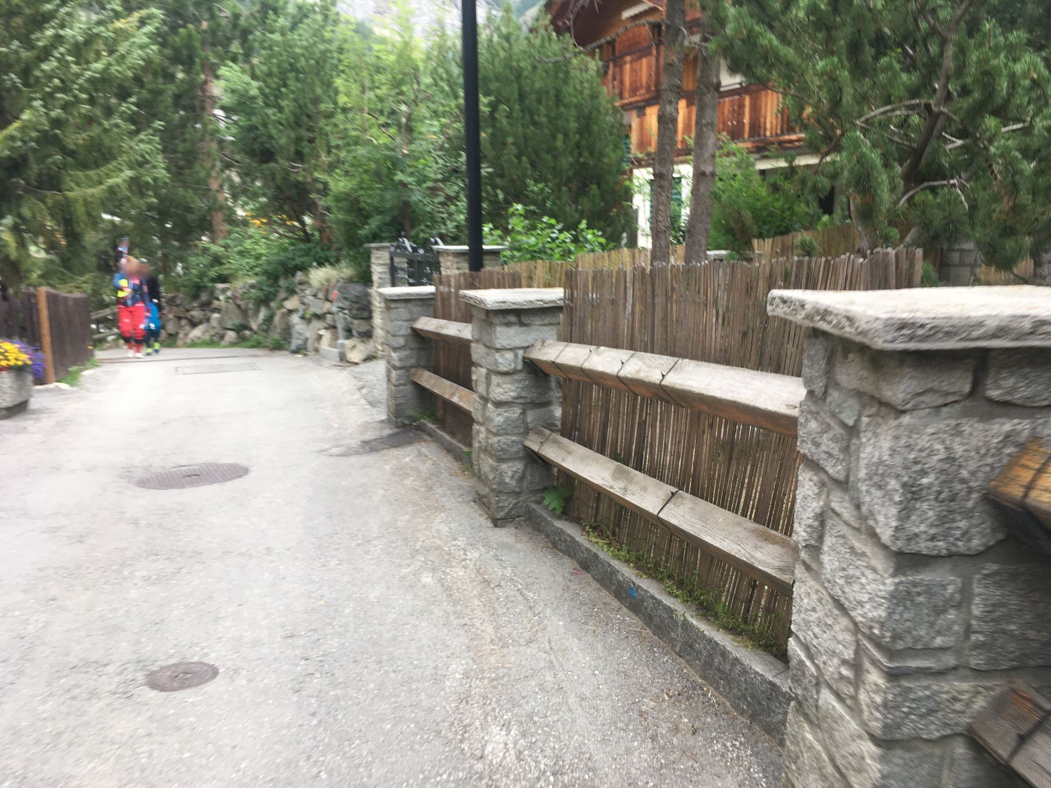 Street view near Perren Apaerments, Zermatt