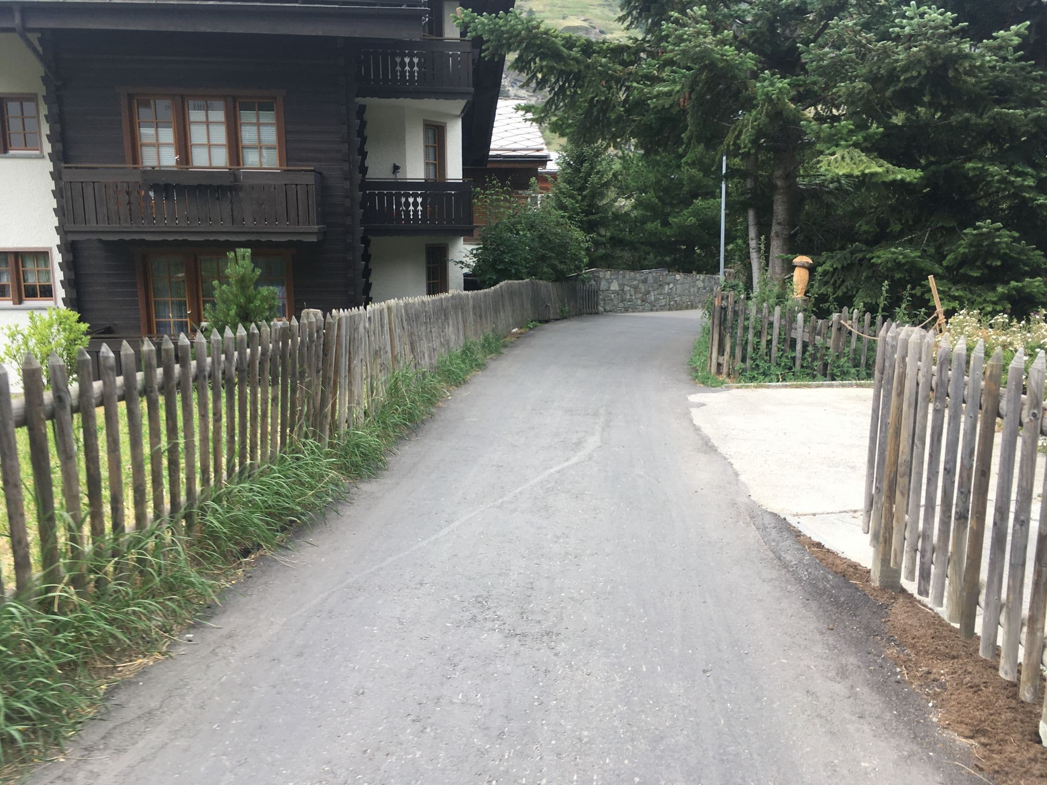 Street view near La Vallee, Zermatt