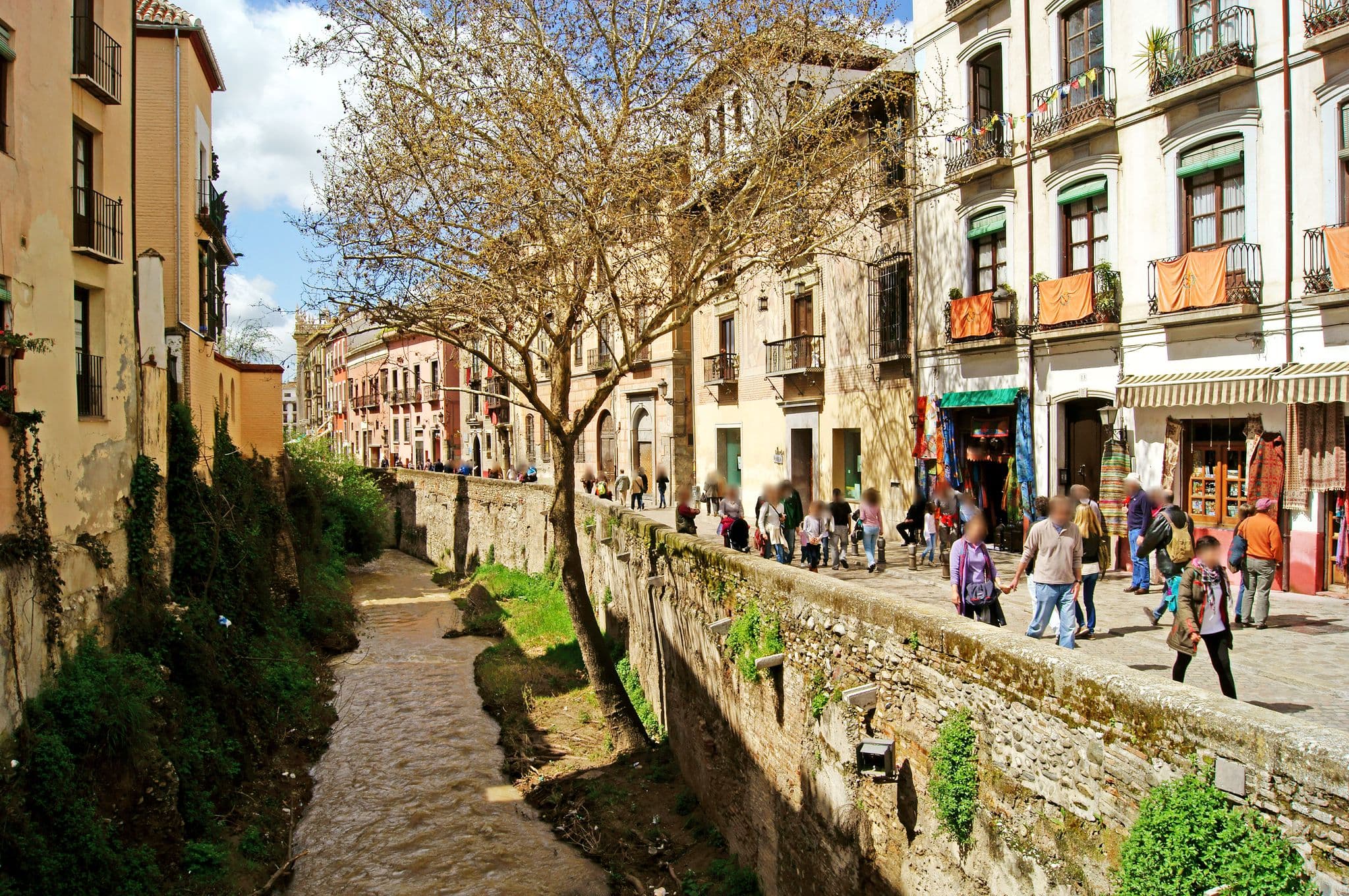 Street view near Hotel Shine Albayzín, Granada — © coljay72 (CC BY-SA · Mapillary)
