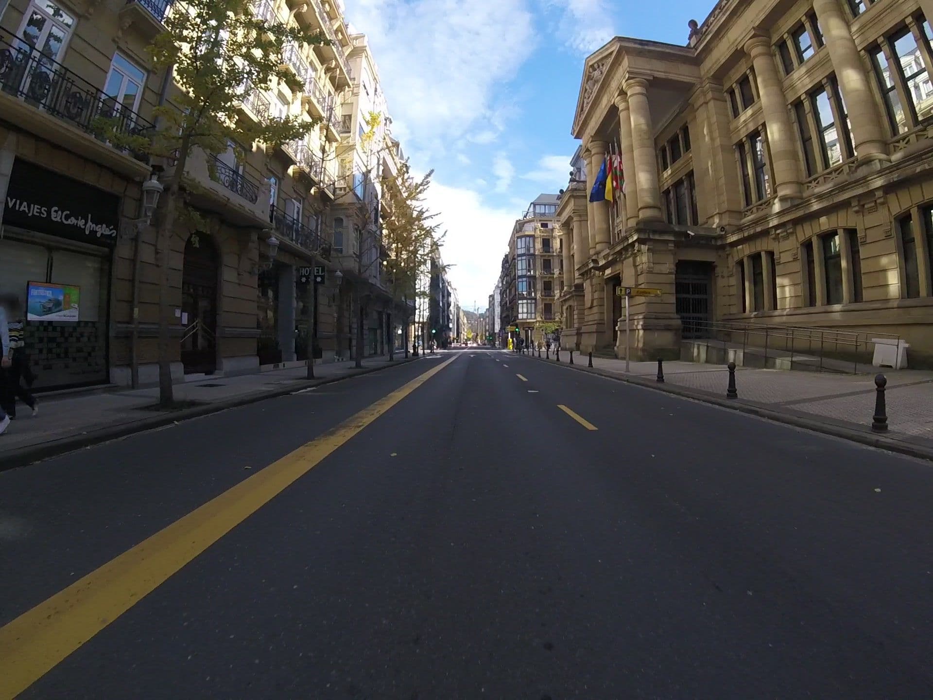 Street view near Kontxa Guesthouse, Donostia / San Sebastián