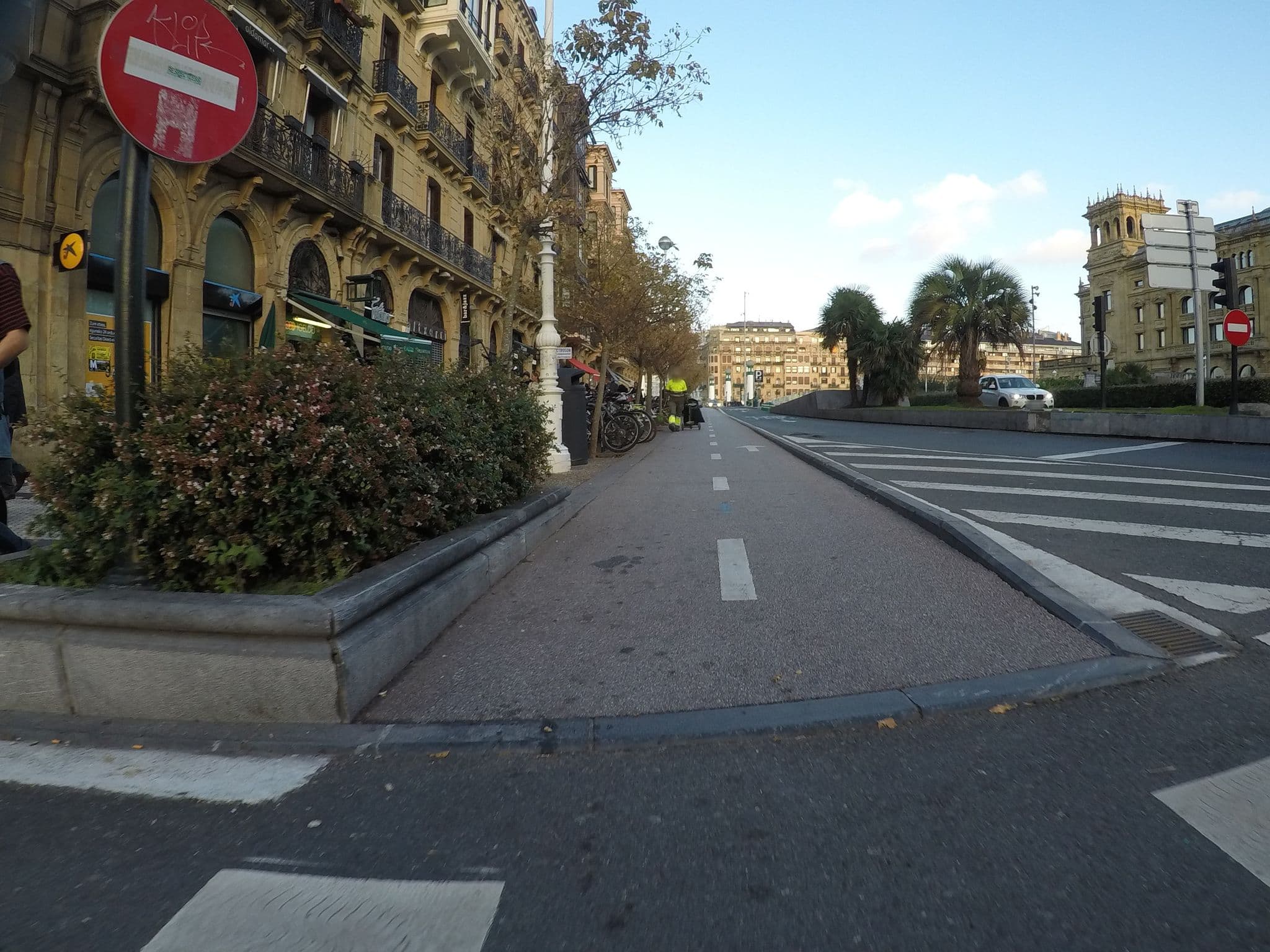 Street view near Aldamar, Donostia / San Sebastián