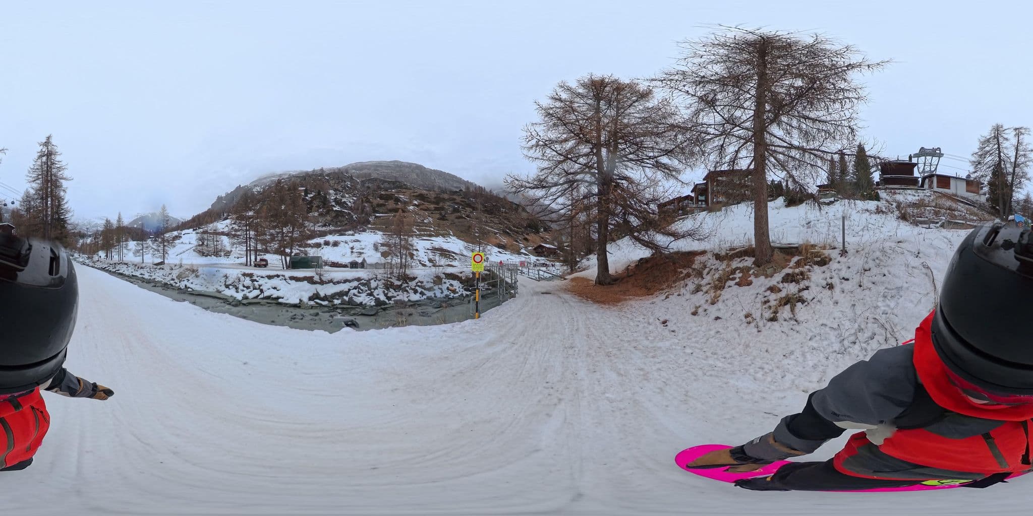 Street view near Zubriggen, Zermatt — © MattWithHuskies (CC BY-SA · Mapillary)