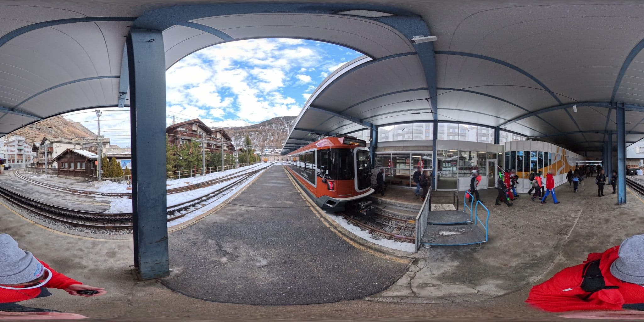 Street view near Hotel Sarazena, Zermatt