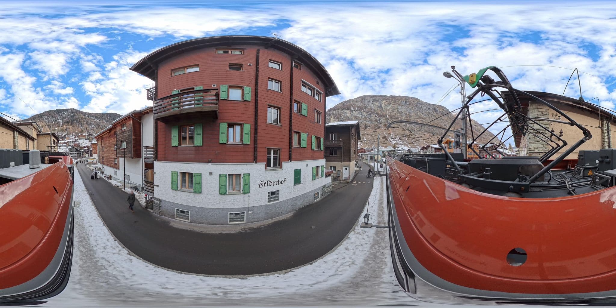 Street view near Hotel Garni CIMA, Zermatt