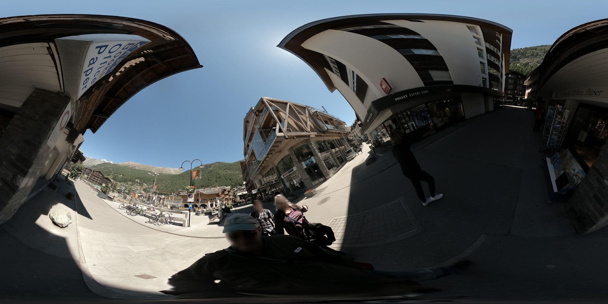Street view near Backstage Boutique Hotel, Zermatt — © graharg (CC BY-SA · Mapillary)