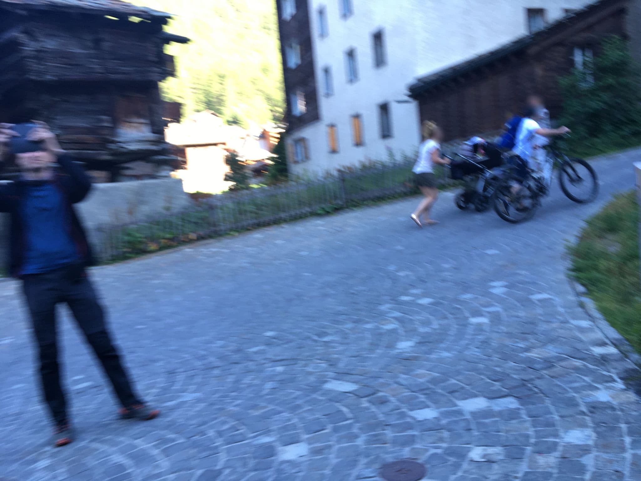 Street view near Chalet Z'Gogwargji, Zermatt
