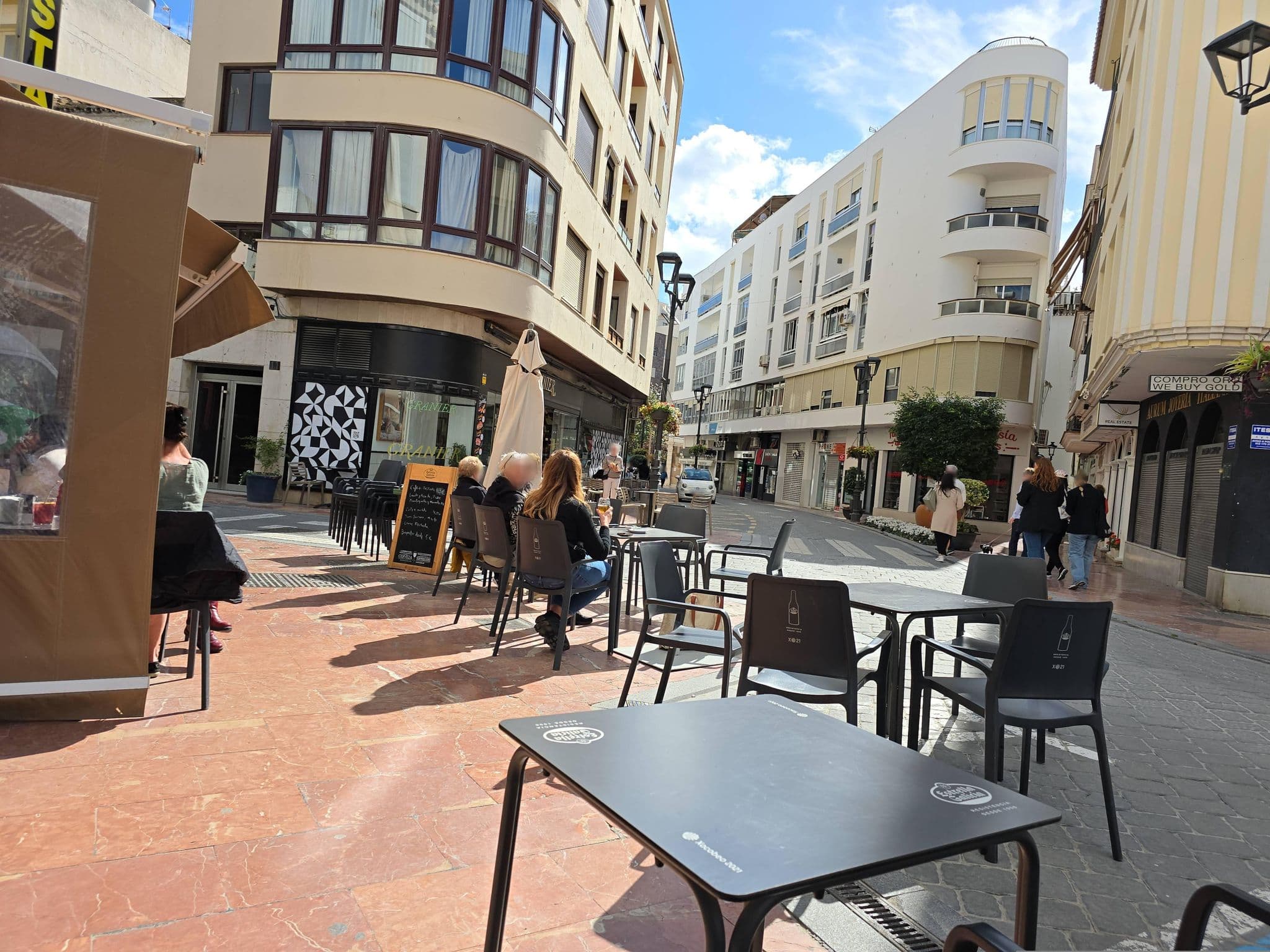 Street view near Hostal San Miguel, Estepona — © filipc (CC BY-SA · Mapillary)