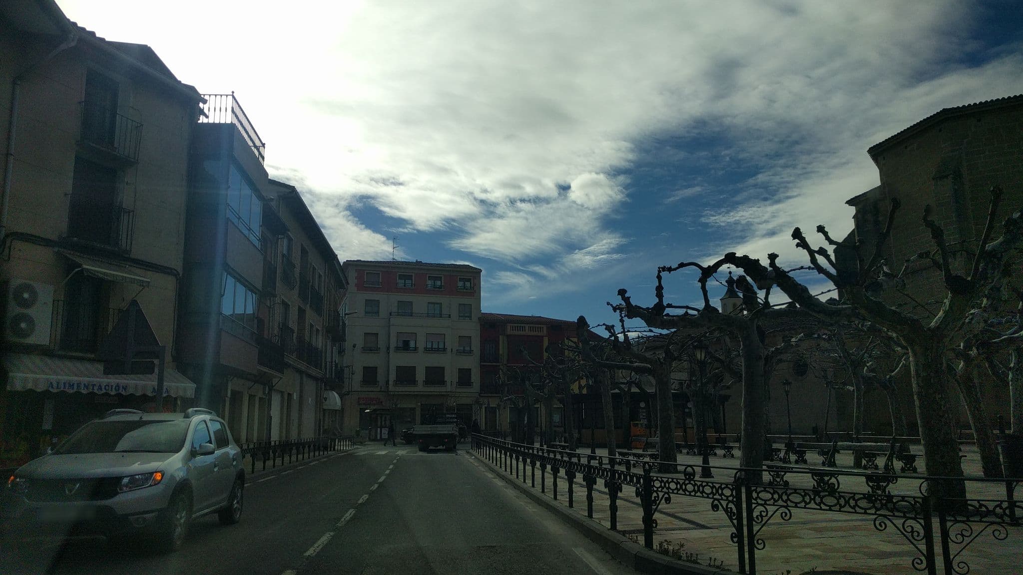 Street view near Hostal Labranza, Fuenmayor — © egofer (CC BY-SA · Mapillary)