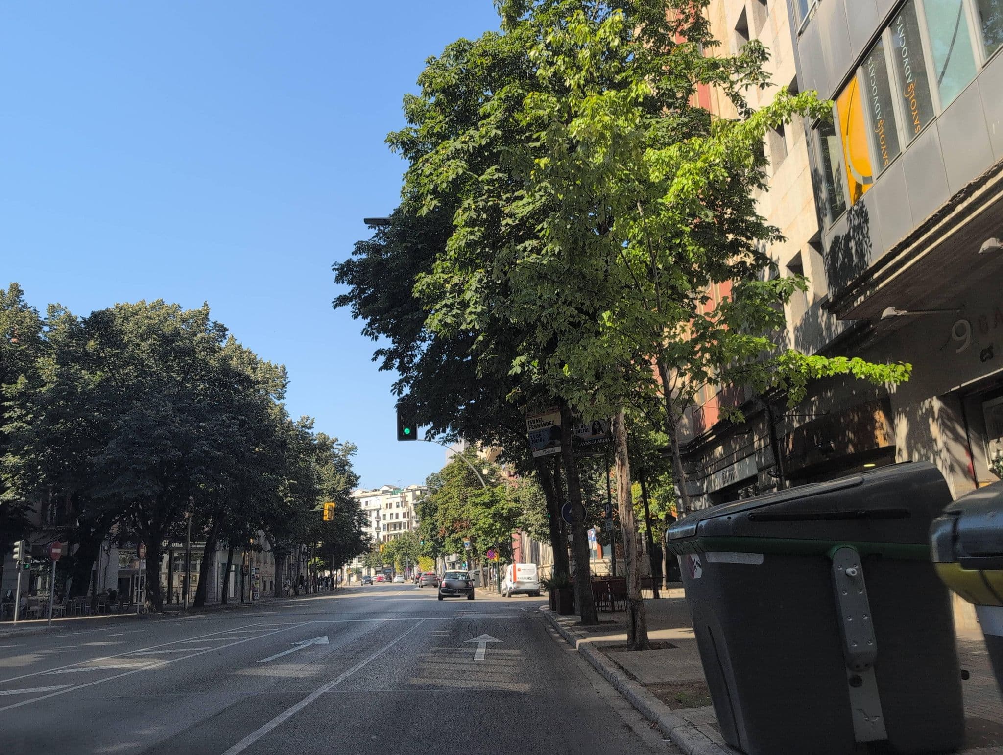 Street view near Hotels Ultonia Girona, Girona — © Albergarri788 (CC BY-SA · Mapillary)