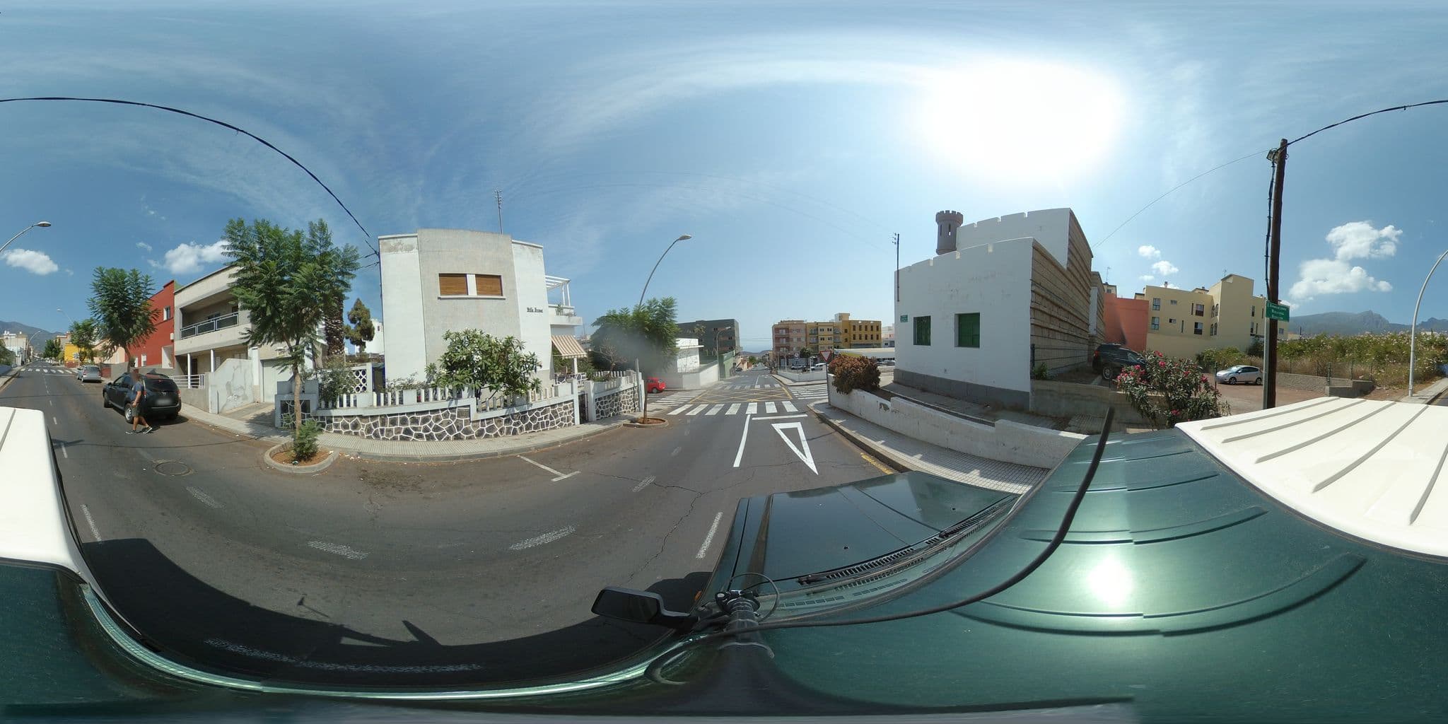 Street view near Hostal Dona Lolita, Güimar — © javiersanp (CC BY-SA · Mapillary)