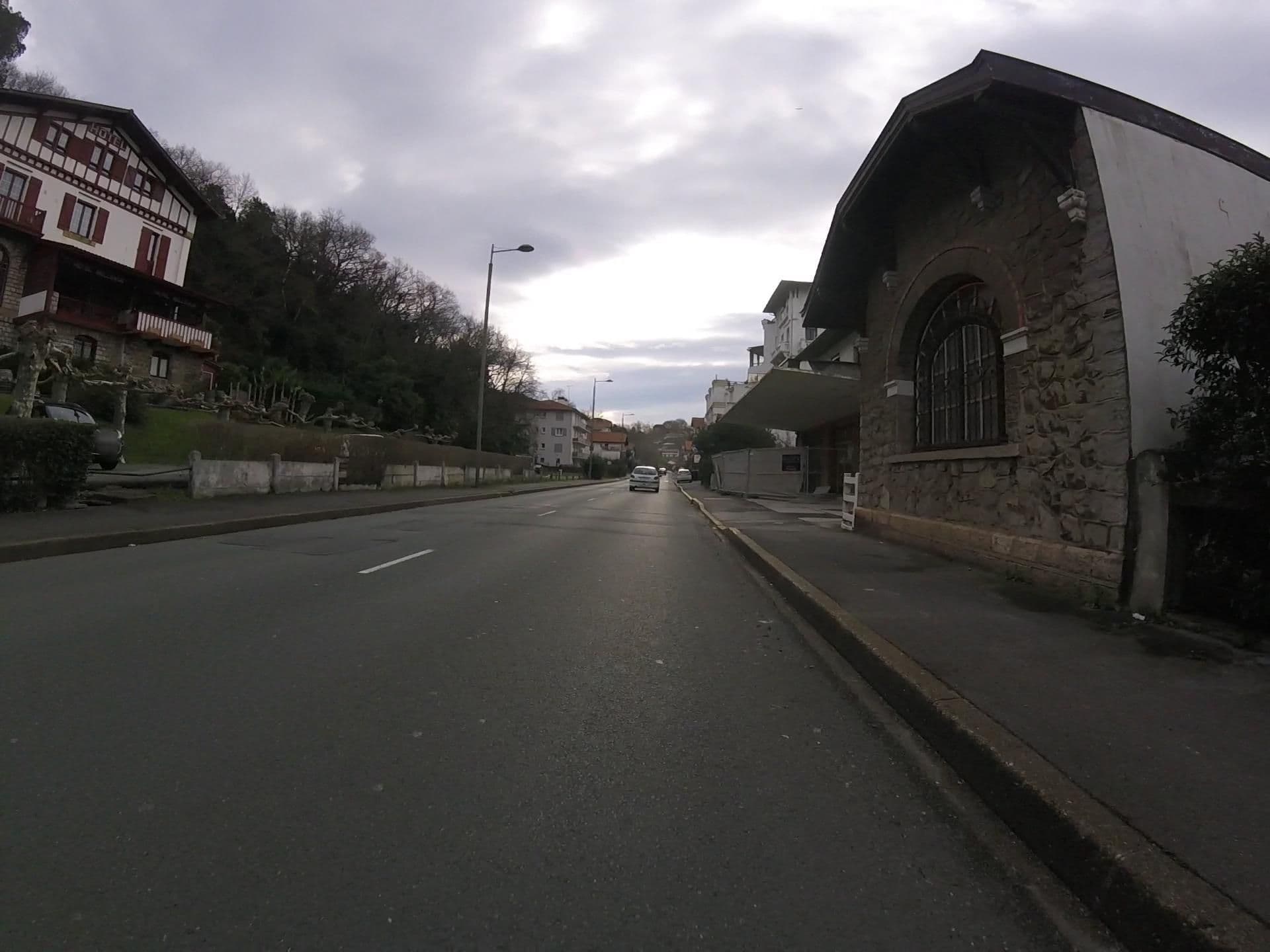 Street view near Hôtel Bellevue, Hondarribia — © mikelo (CC BY-SA · Mapillary)
