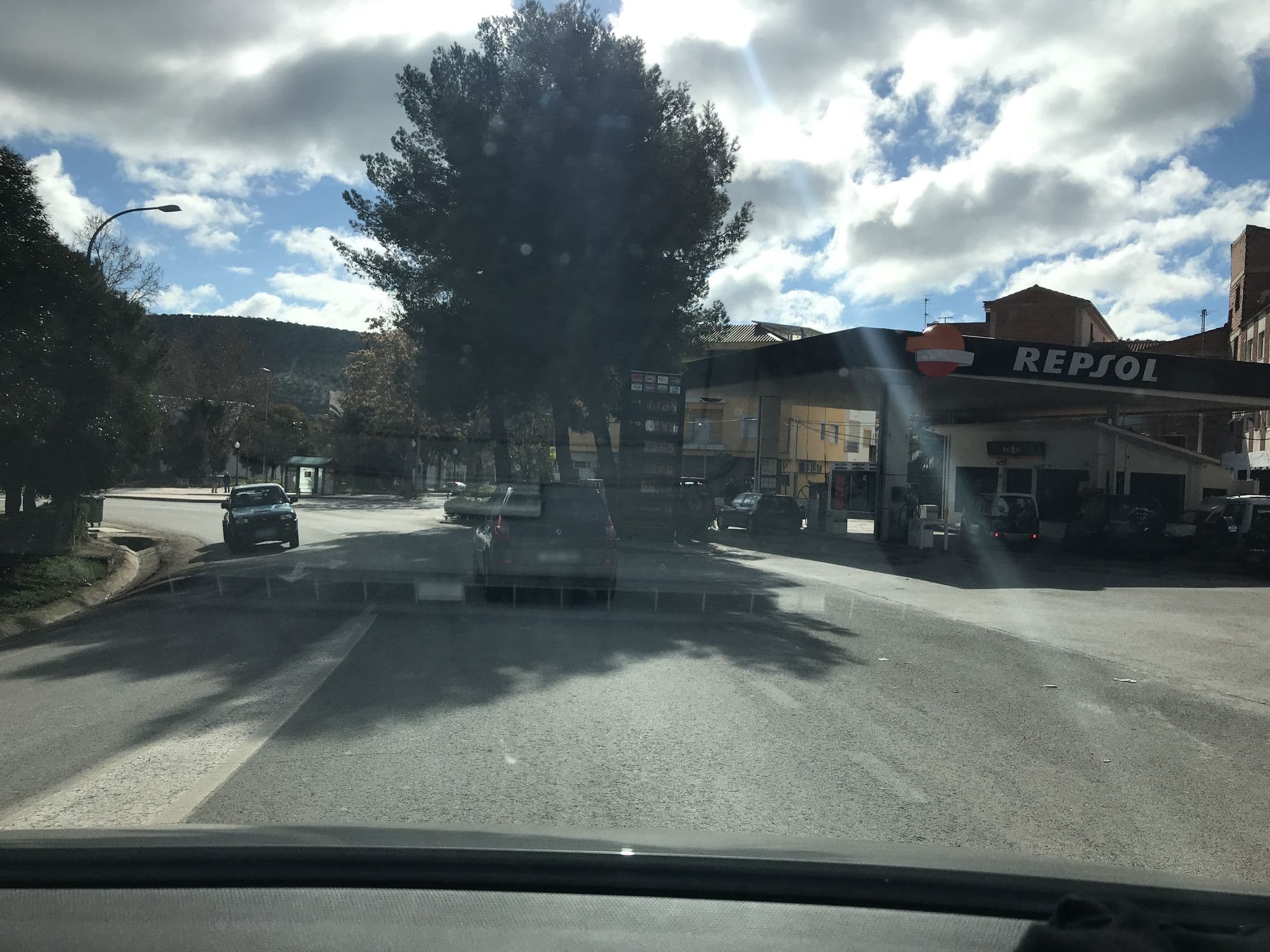 Street view near Hostal Restaurante Ángel, Huelma — © rainerup (CC BY-SA · Mapillary)