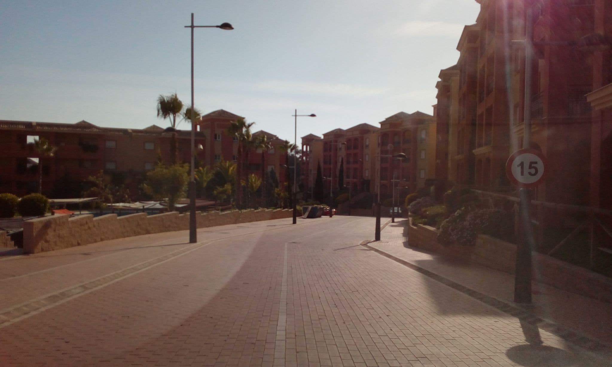 Street view near The Residences Islantilla Apartments, Islantilla — © micmin1972 (CC BY-SA · Mapillary)