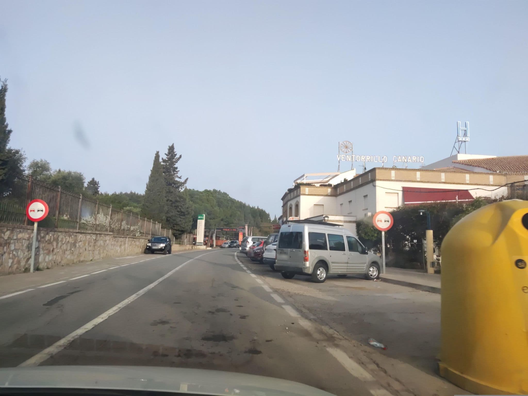 Street view near Hotel Anfiteatro Romano, Santiponce — © sanchi (CC BY-SA · Mapillary)