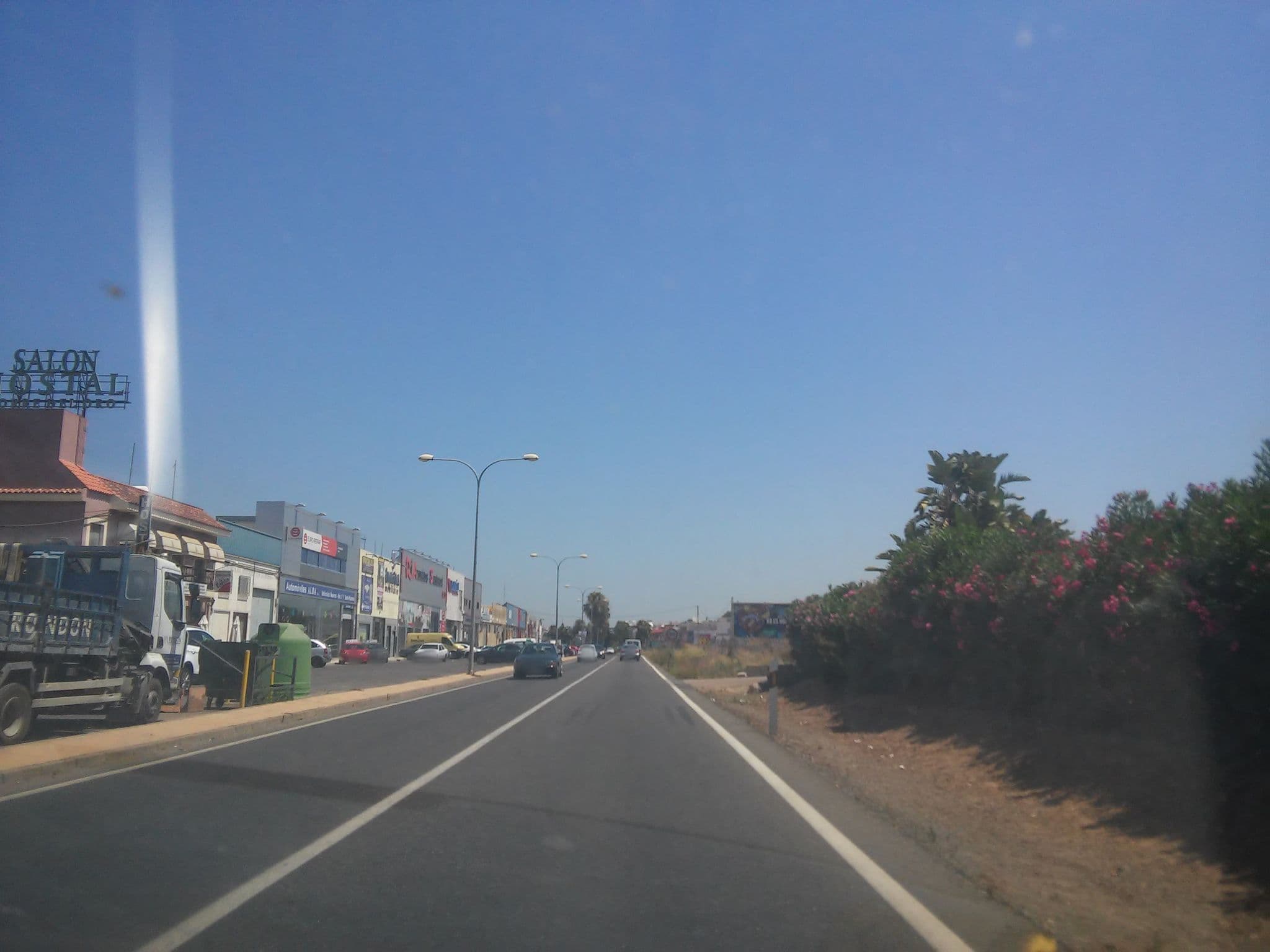Street view near Hotel Torre del Oro, La Rinconada — © dblanco (CC BY-SA · Mapillary)