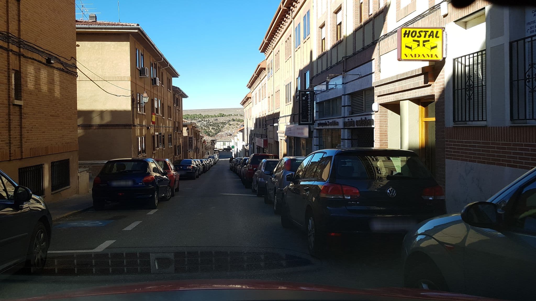 Street view near Hostal Vadama, Segovia — © phoneixs (CC BY-SA · Mapillary)