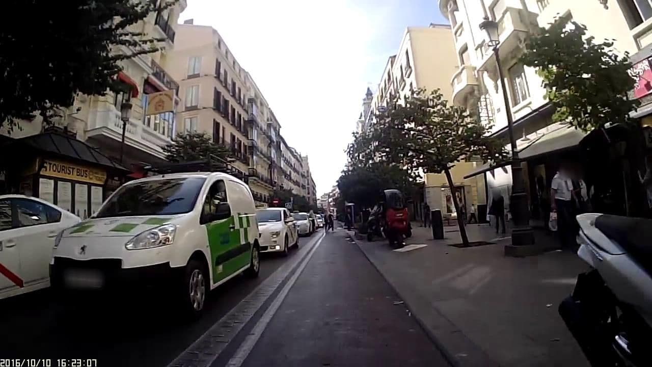 Street view near Hostal Mayor Madrid, Sol — © kresp0_video (CC BY-SA · Mapillary)