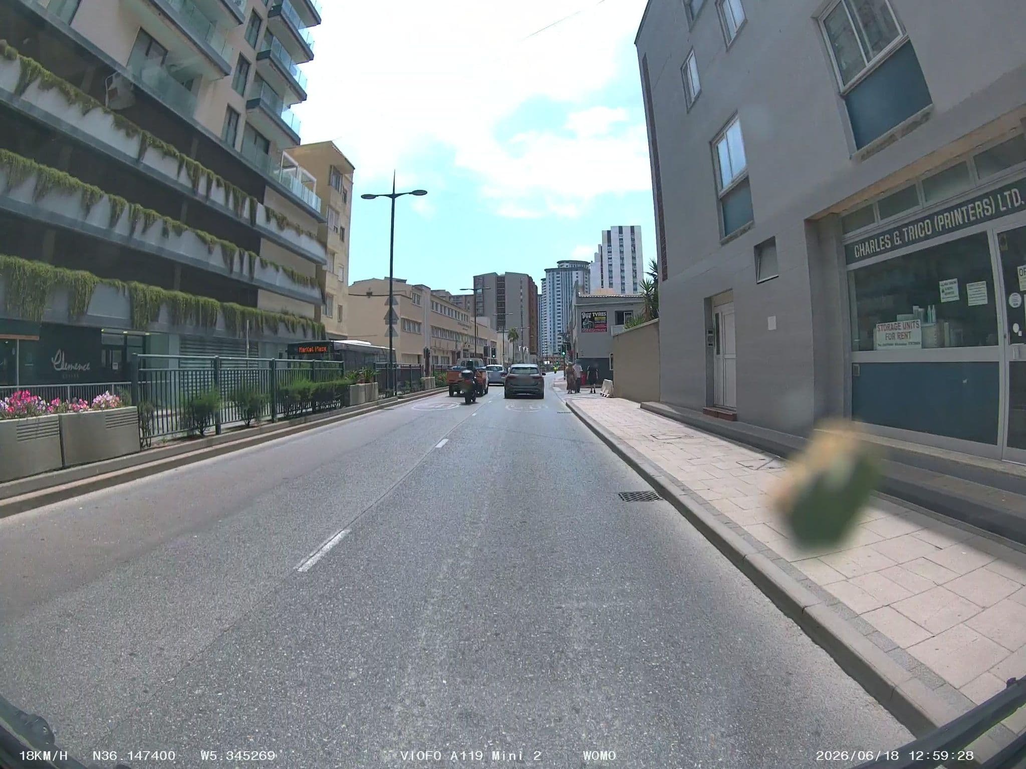 Street view near Holiday Inn Express Gibraltar by IHG, La Línea de la Concepción — © soulcover (CC BY-SA · Mapillary)