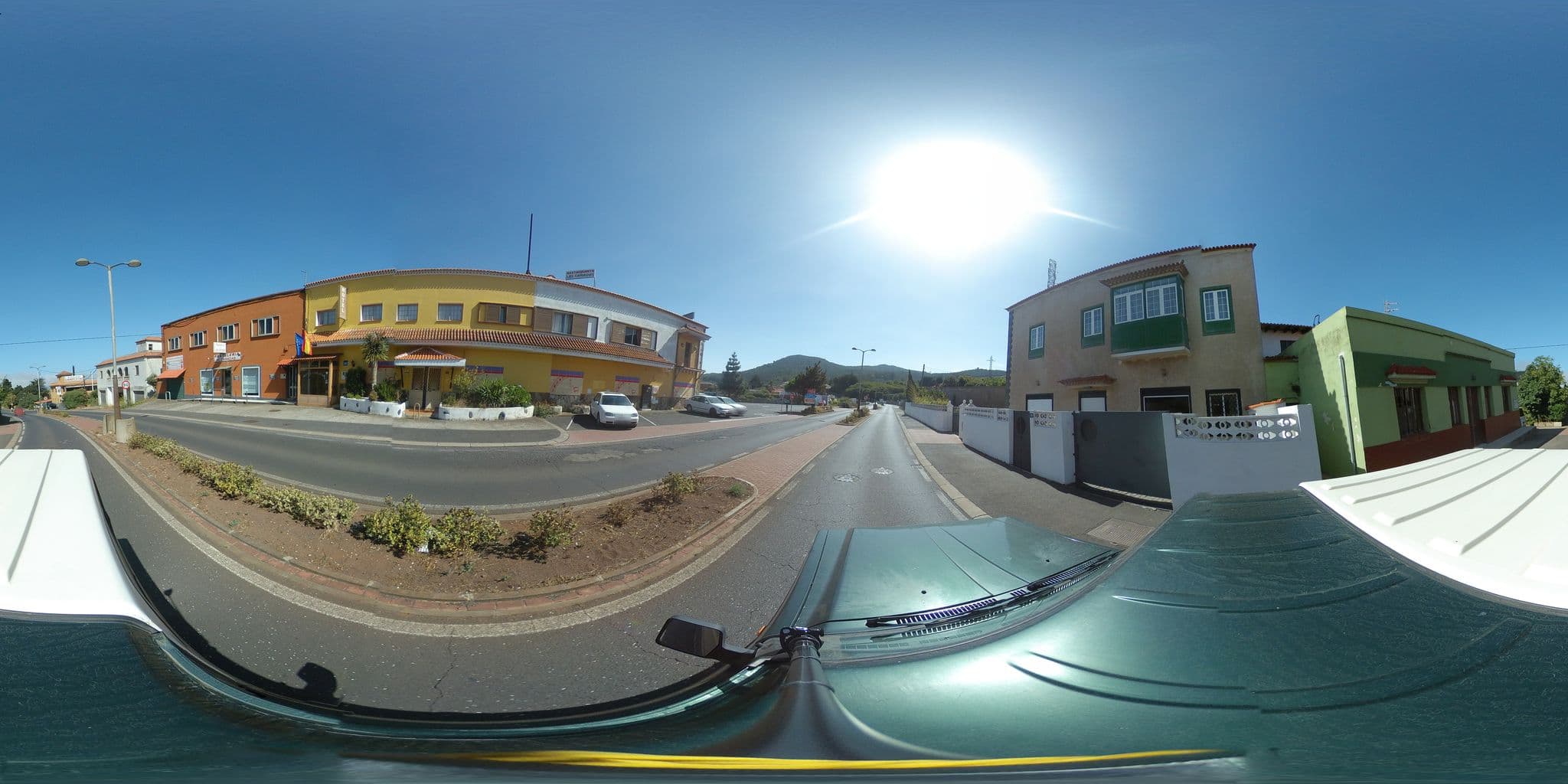 Street view near Hotel Las Cañadas, Sauzal — © javiersanp (CC BY-SA · Mapillary)