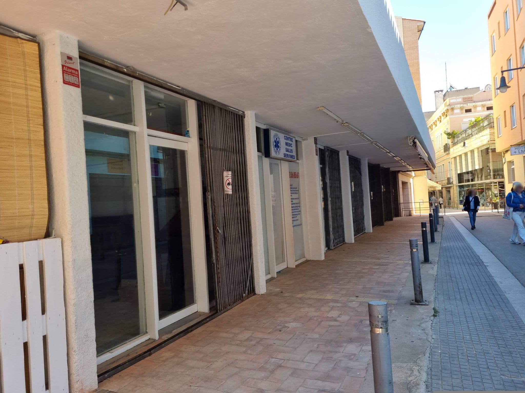 Street view near Hotel LM, Lloret de Mar