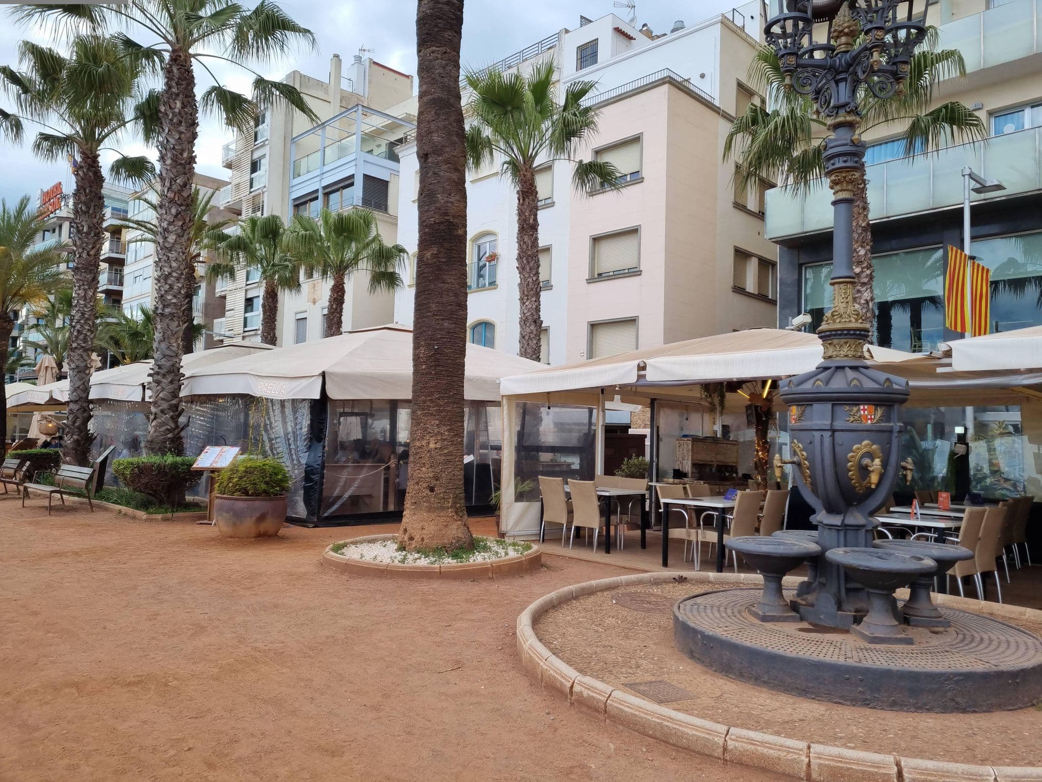 Street view near Hotel Maeva, Lloret de Mar