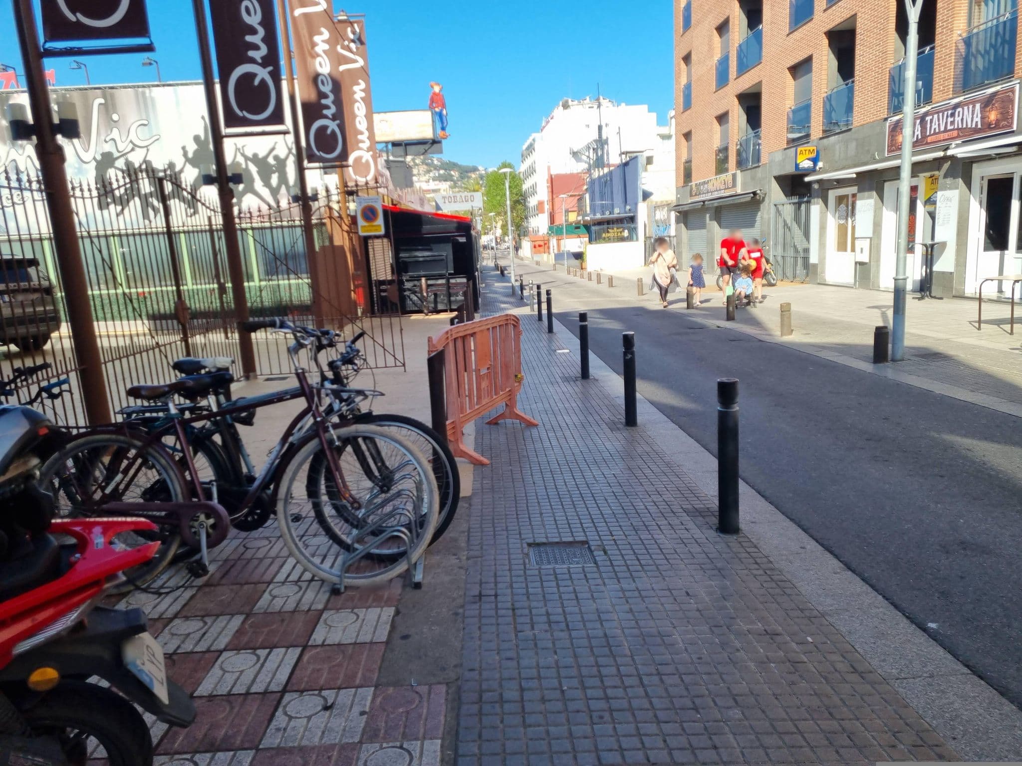 Street view near Alhambra, Lloret de Mar