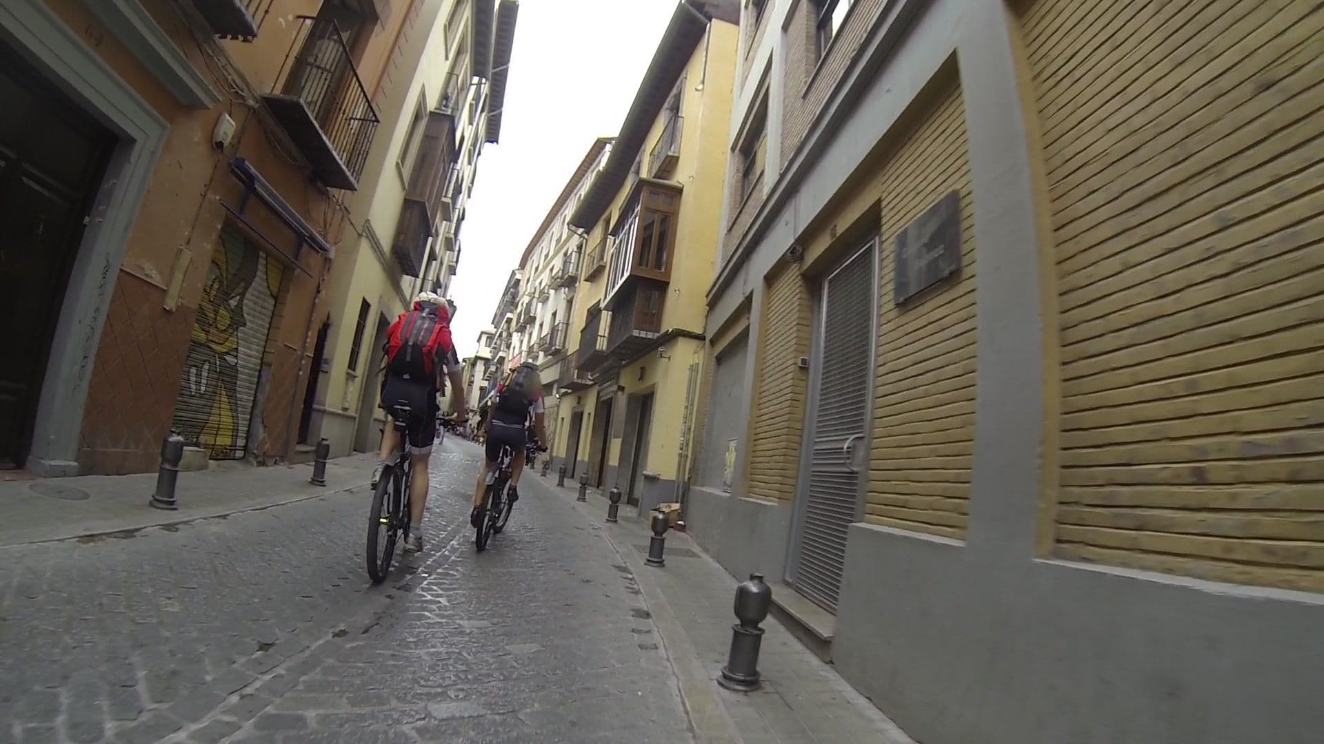 Street view near Hotel Macia Gran Via, Granada