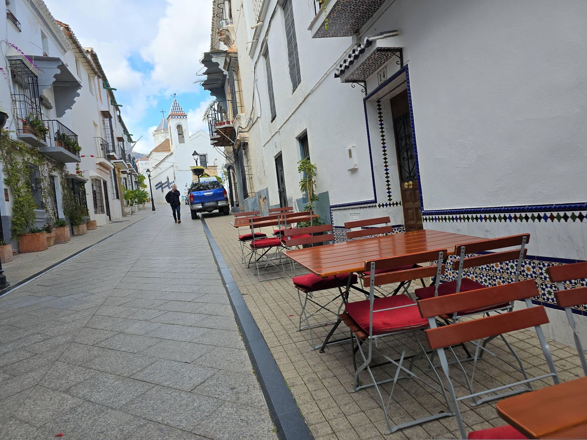 Street view near Linda Boutique Hotel, Marbella — © filipc (CC BY-SA · Mapillary)