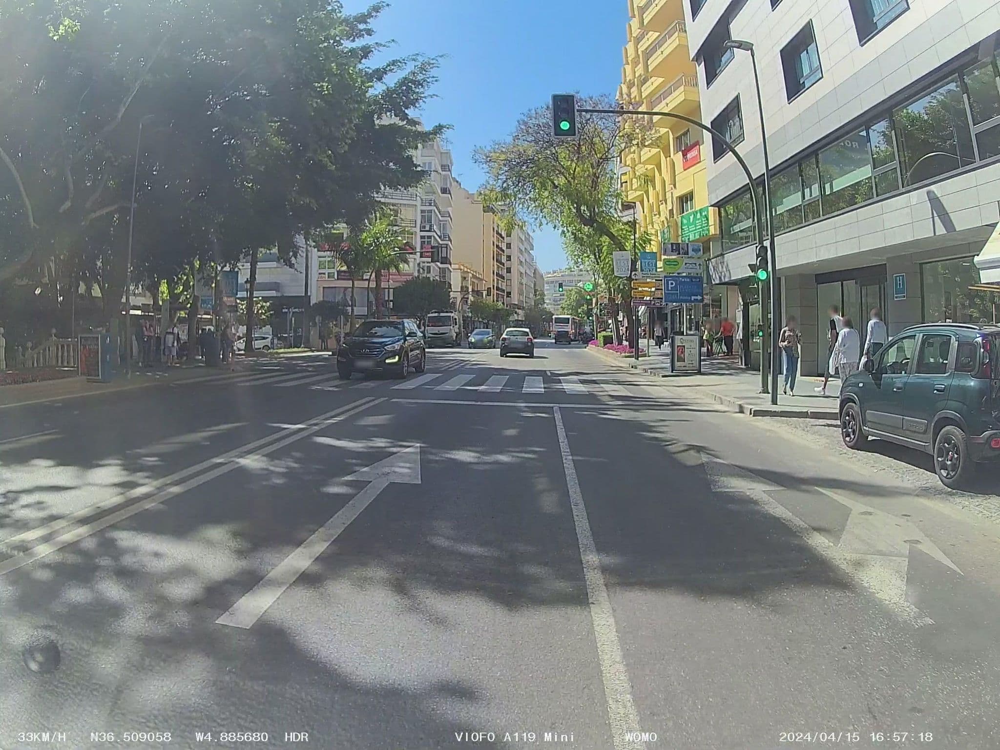 Street view near Óbal Hotel Marbella, Marbella — © soulcover (CC BY-SA · Mapillary)