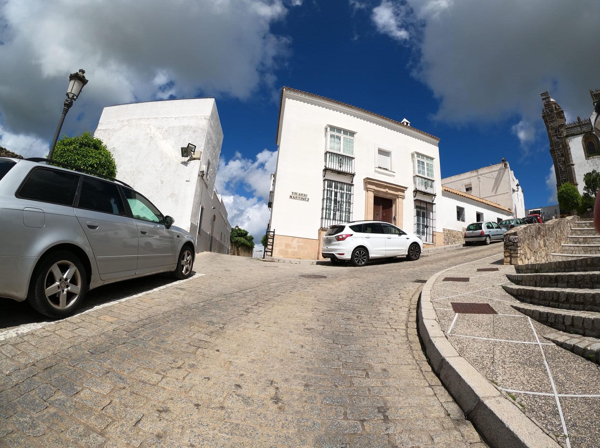 Street view near Casa Rural la Muralla, Medina Sidonia — © Langfahrer (CC BY-SA · Mapillary)