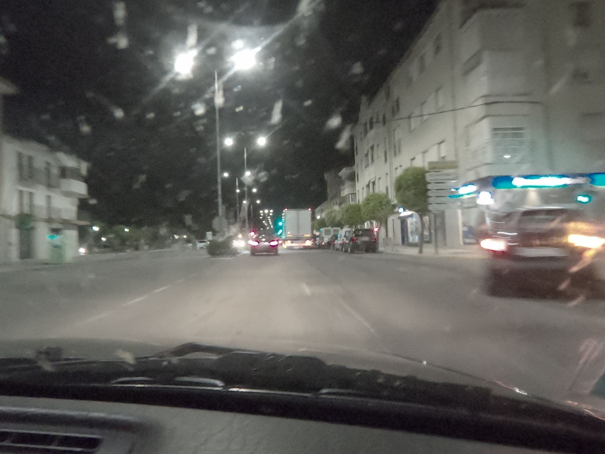 Street view near Hotel Delphos, Moraleja — © sanjorgepinho (CC BY-SA · Mapillary)