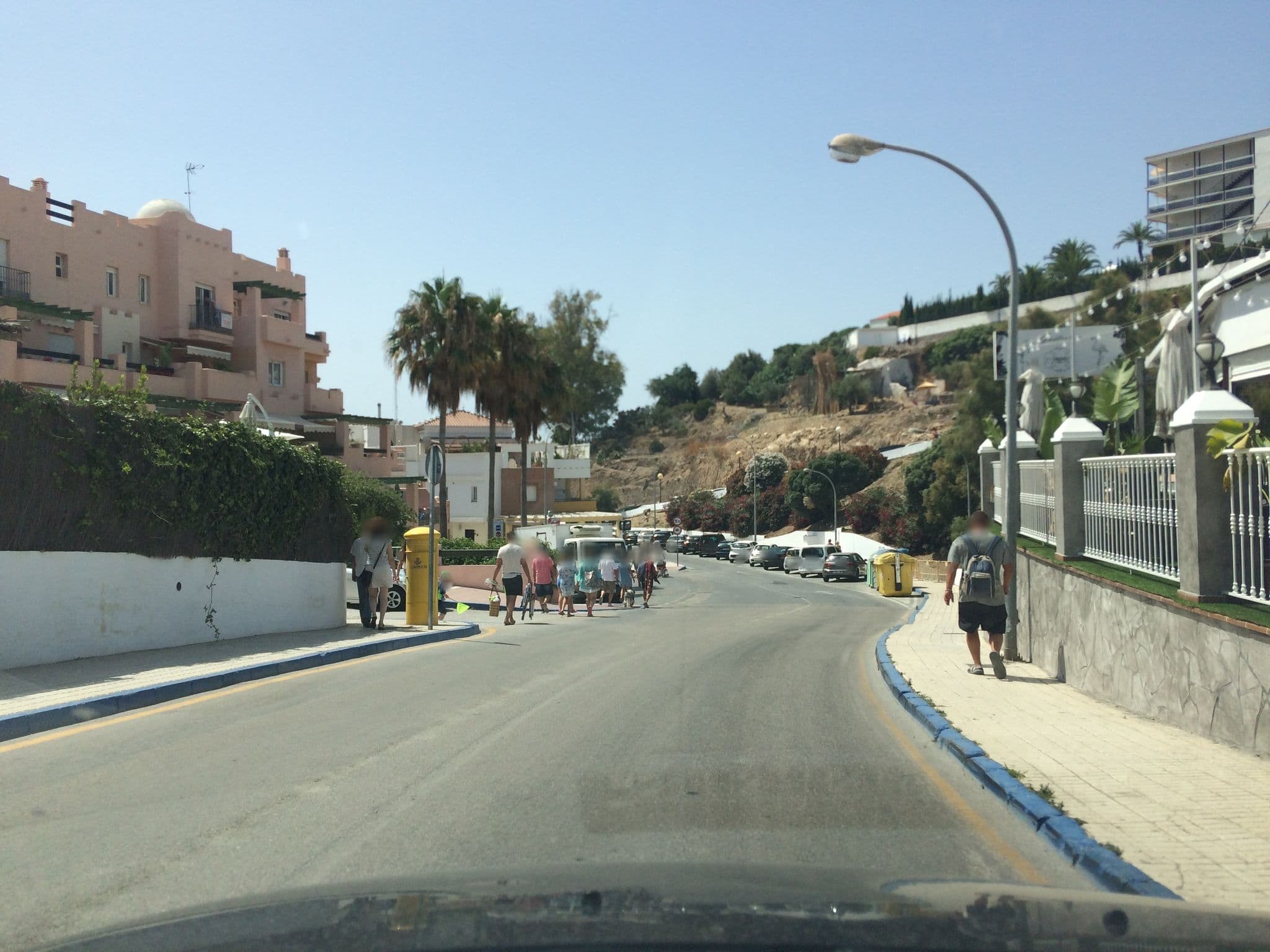 Street view near Boutique Rooms Playa Burriana, Nerja