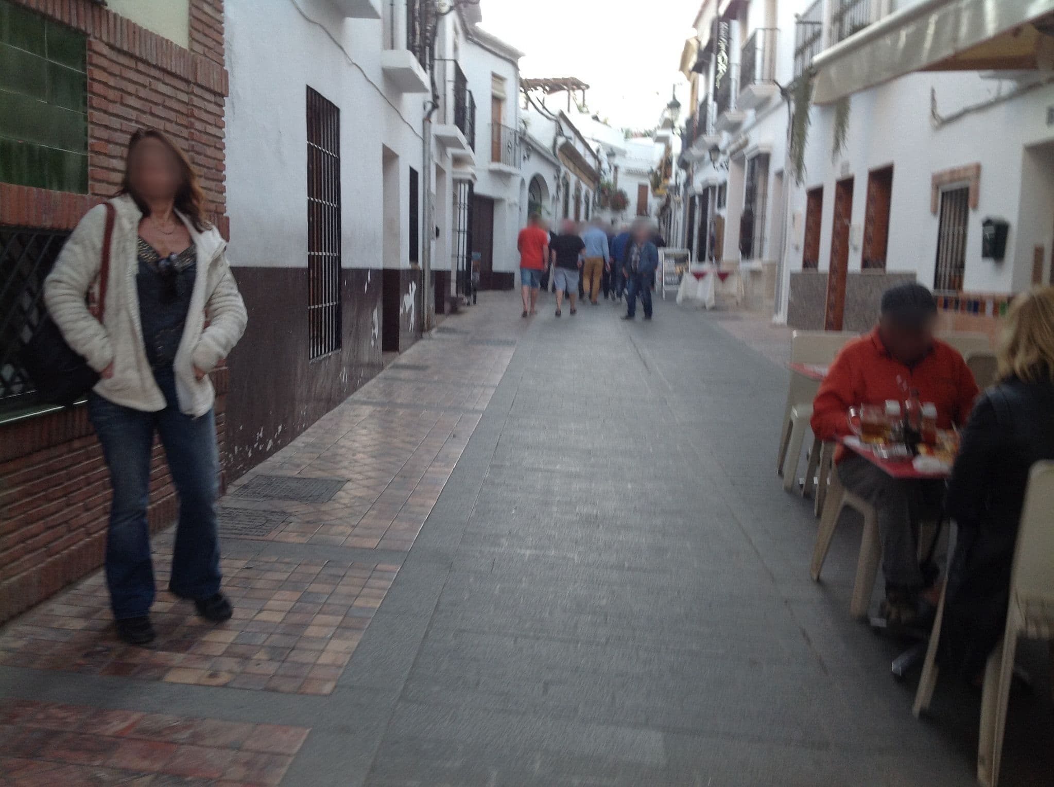 Street view near Casa Jardin, Nerja