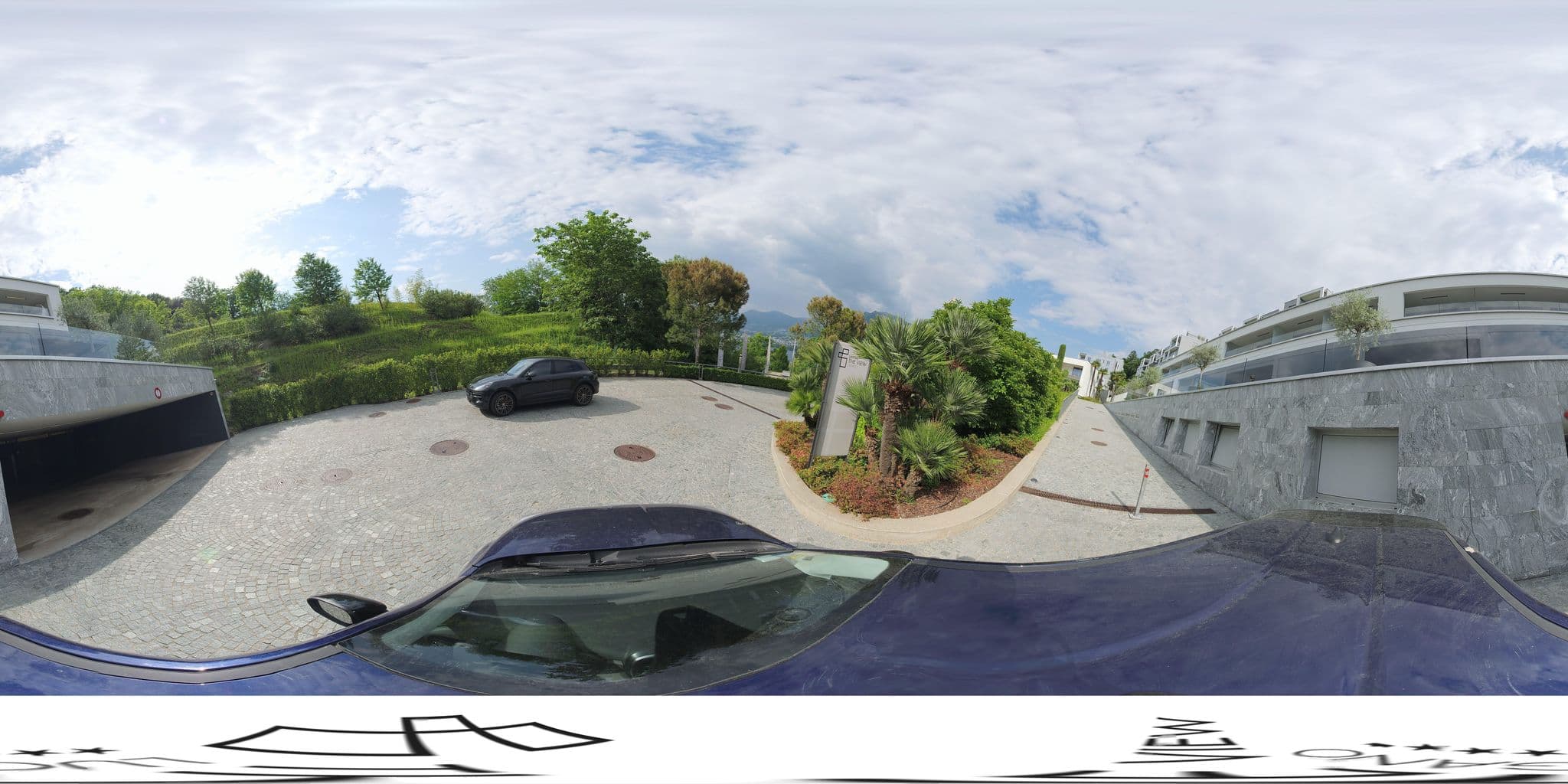 Street view near The View, Sorengo — © federicodebetto (CC BY-SA · Mapillary)