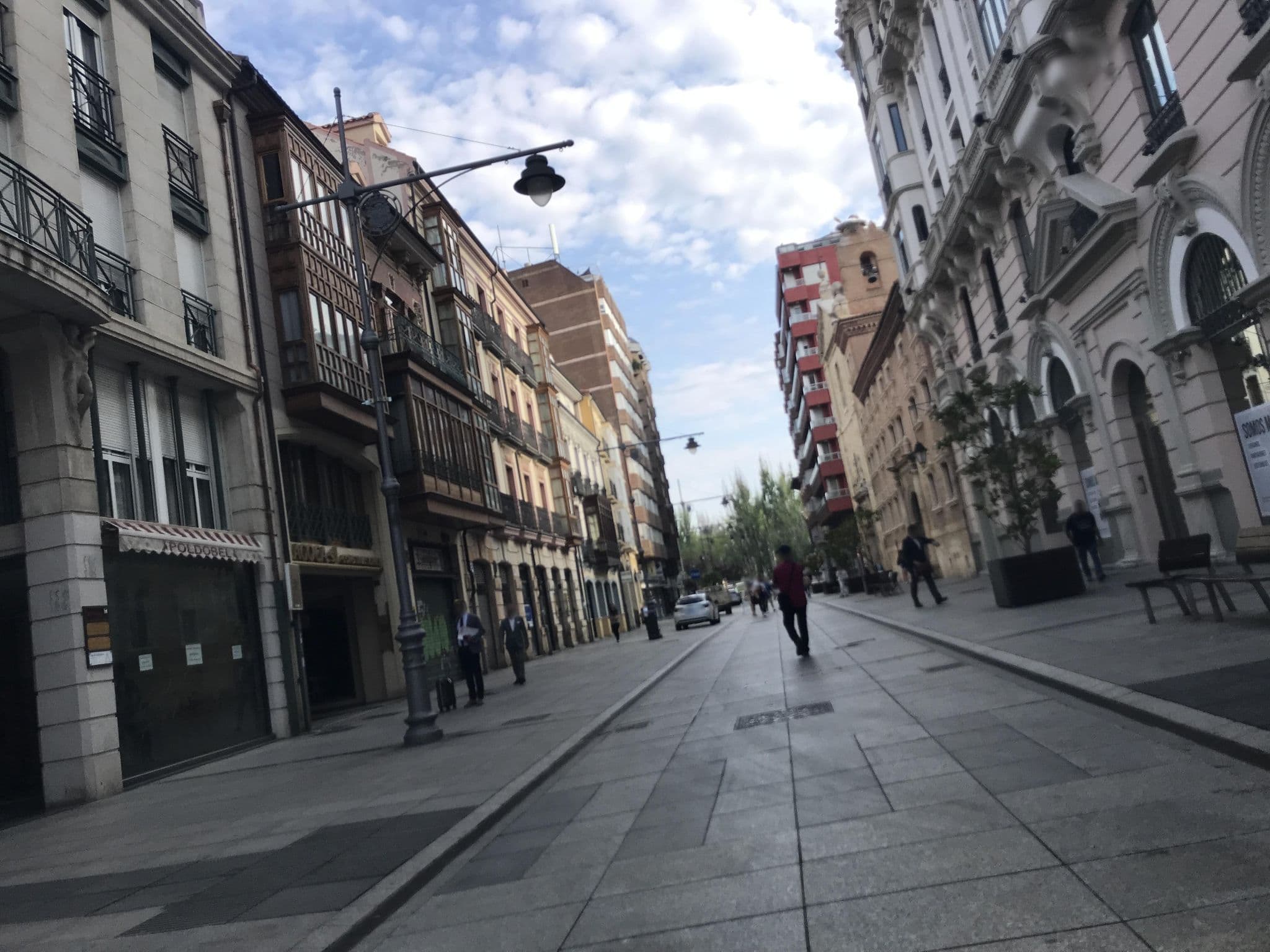 Street view near My palace Hotels, Palencia — © miguel_andrade (CC BY-SA · Mapillary)