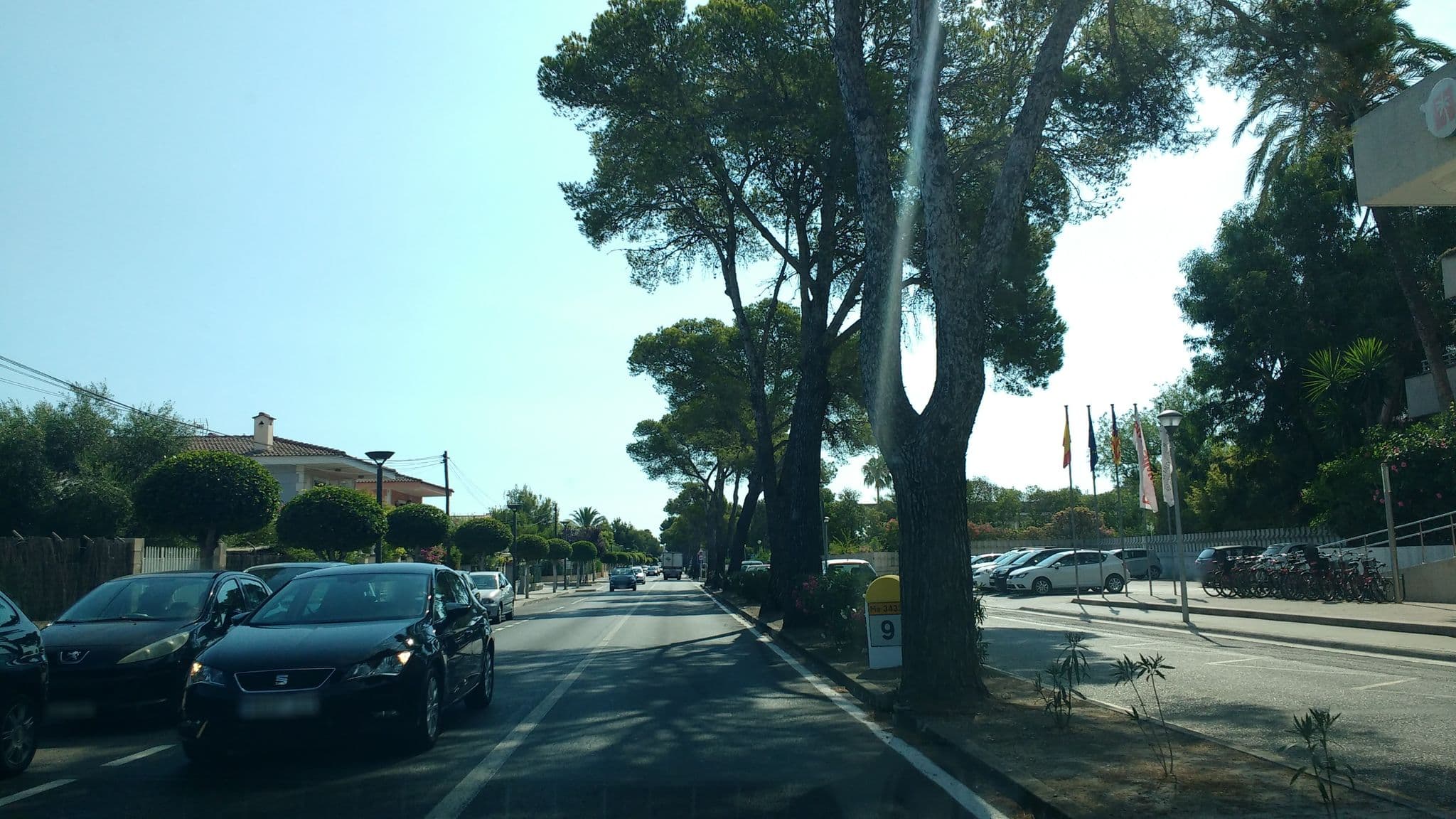 Street view near Hotel Rei del Mediterrani Palace - Adults Only, Platja d'Alcúdia — © thetornado76 (CC BY-SA · Mapillary)