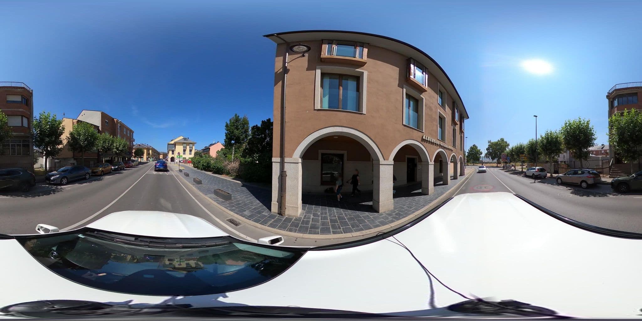 Street view near Guiana Rooms & Suites, Ponferrada — © sanjorgepinho (CC BY-SA · Mapillary)