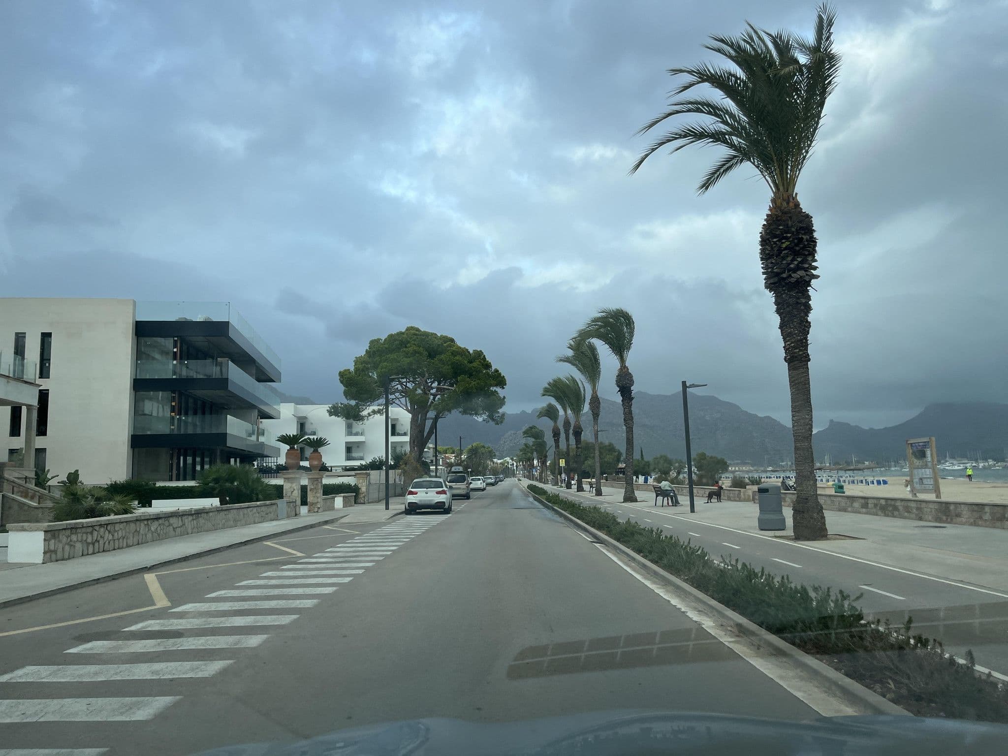 Street view near Hotel Hoposa Pollentia, Port de Pollença — © fod (CC BY-SA · Mapillary)