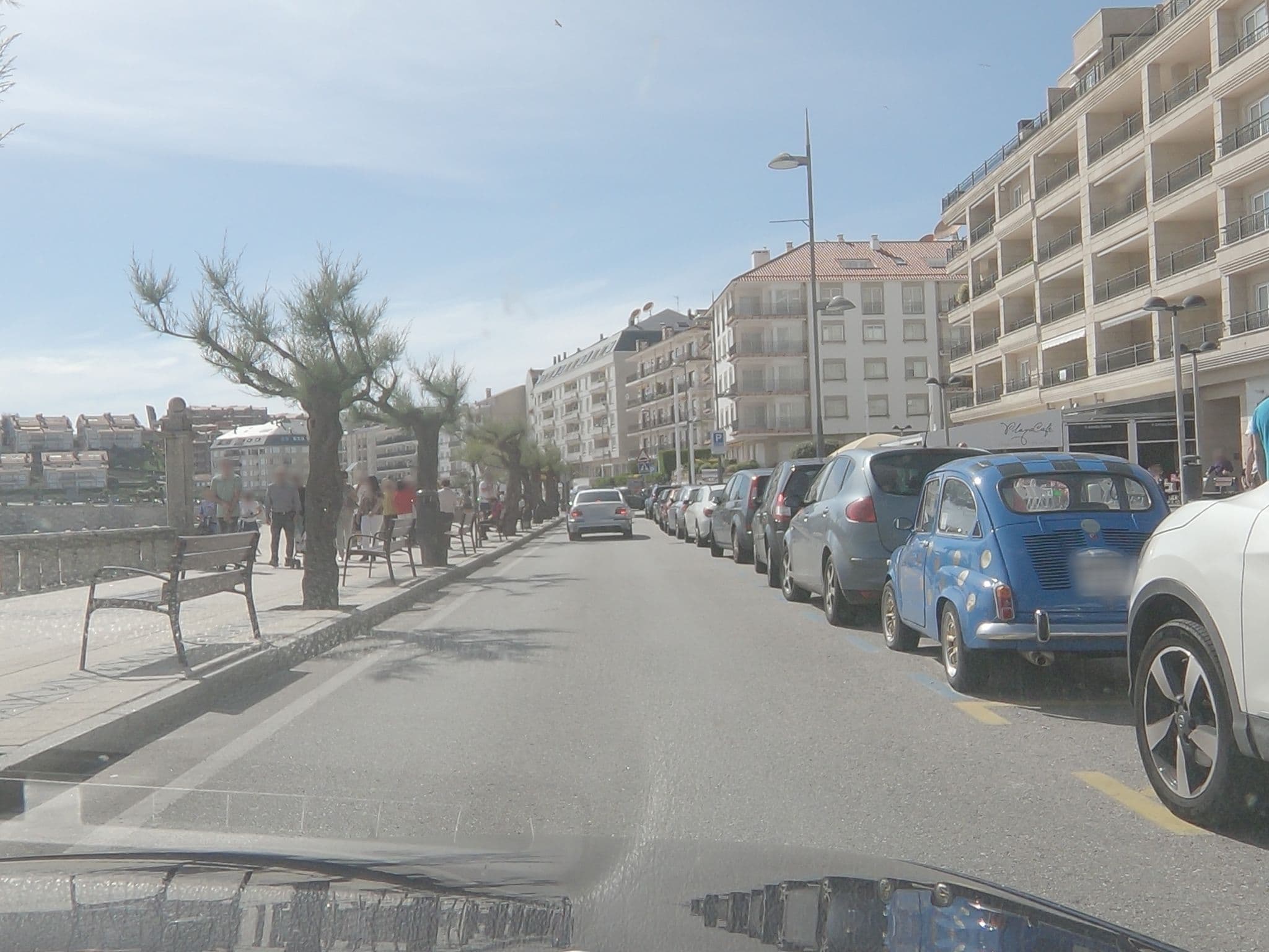 Street view near Hotel del Mar, Sanxenxo — © sanjorgepinho (CC BY-SA · Mapillary)