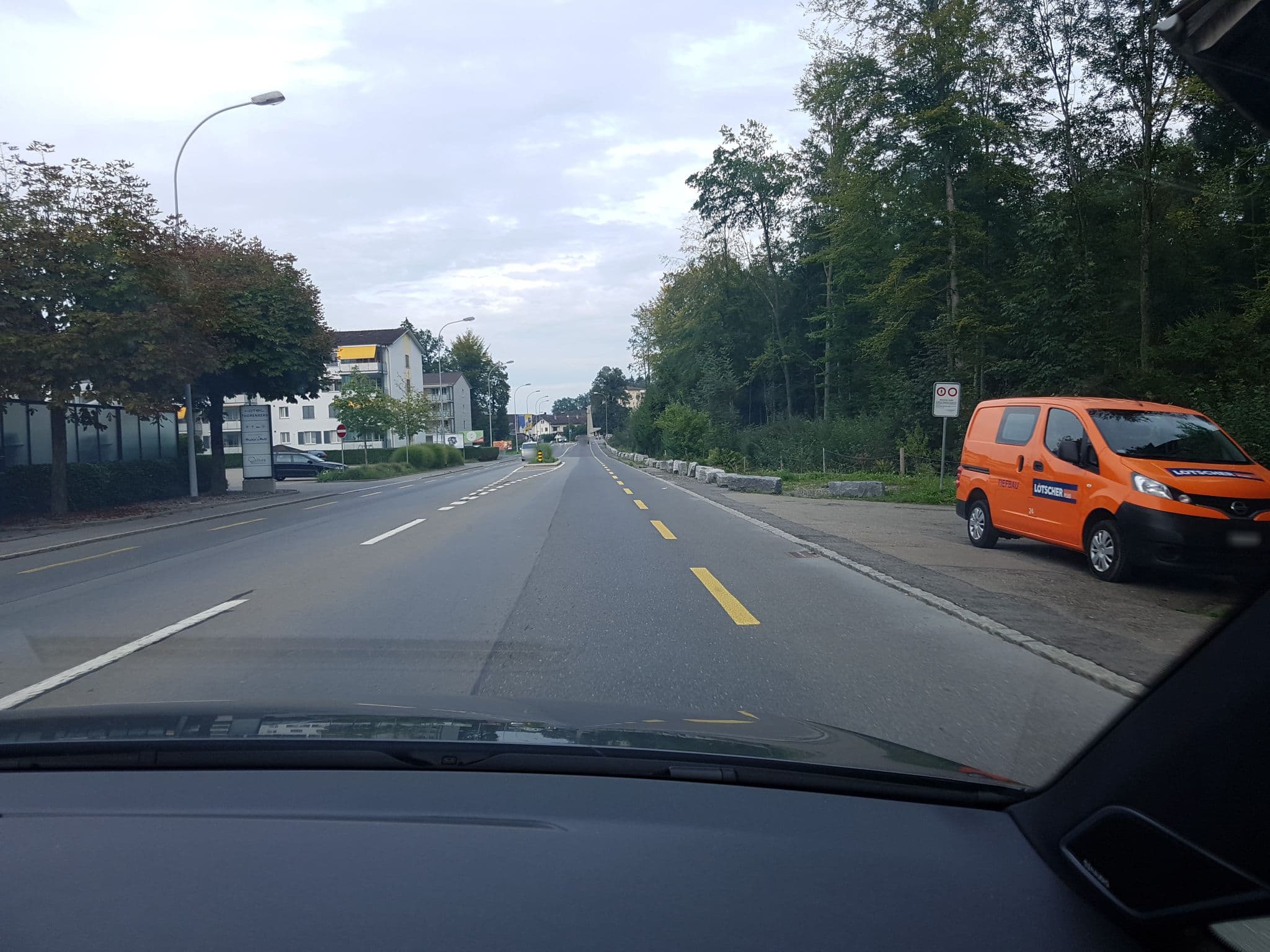 Street view near Thorenberg, Littau — © axe (CC BY-SA · Mapillary)