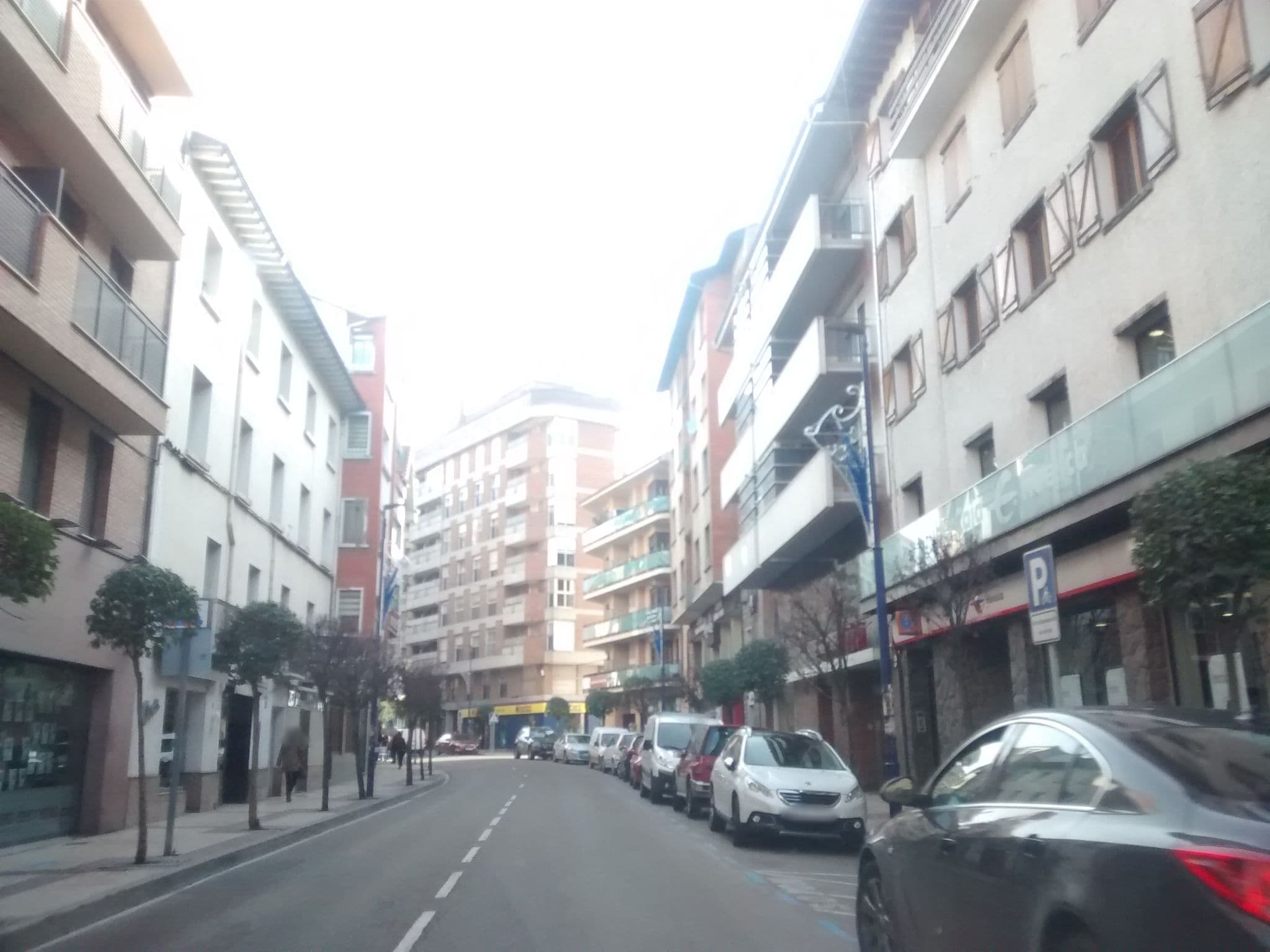 Street view near Hotel Ciudad de Sabiñánigo, Sabiñánigo — © egofer (CC BY-SA · Mapillary)