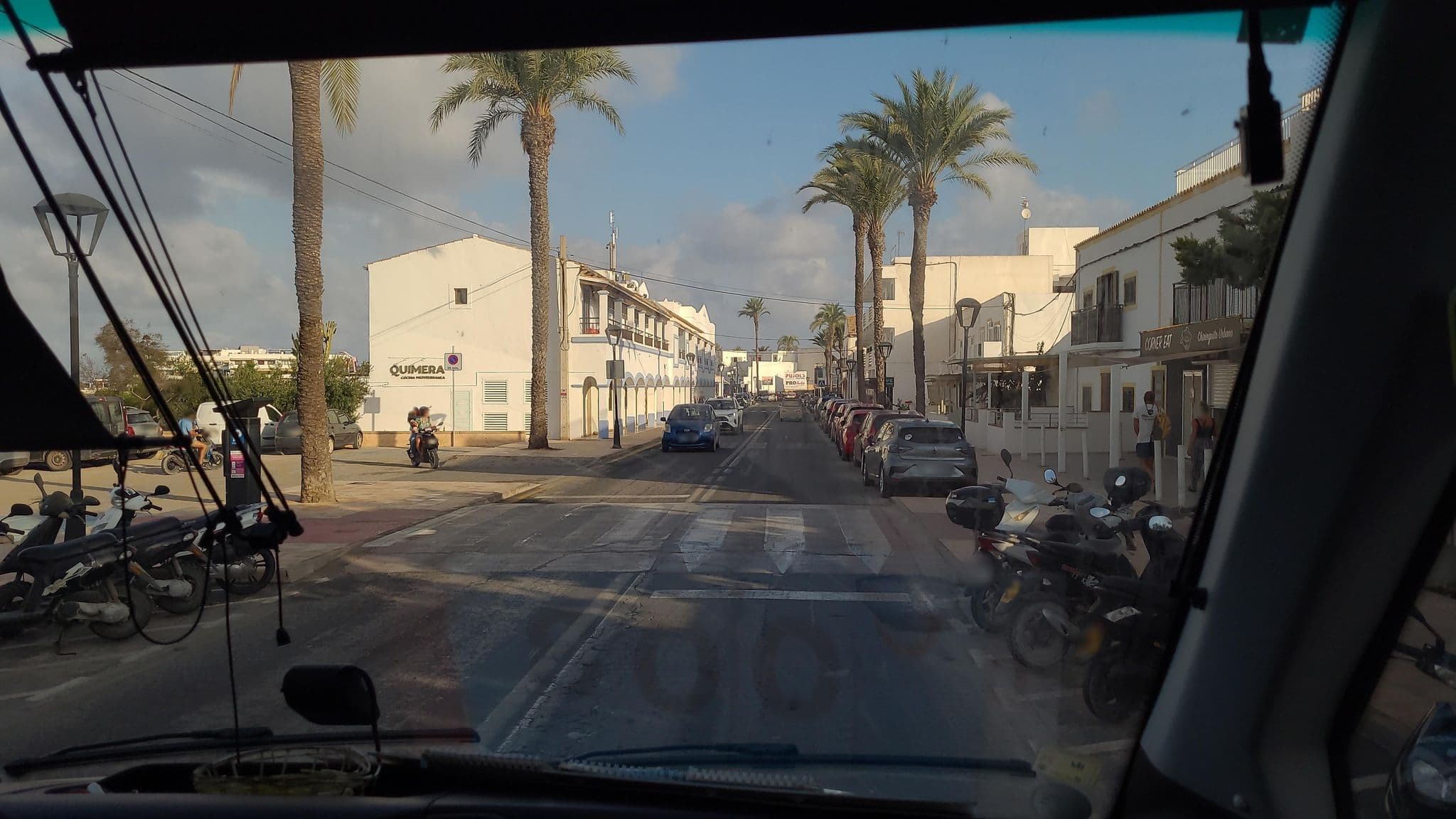 Street view near Can Micalet Formentera, Sant Francesc de Formentera